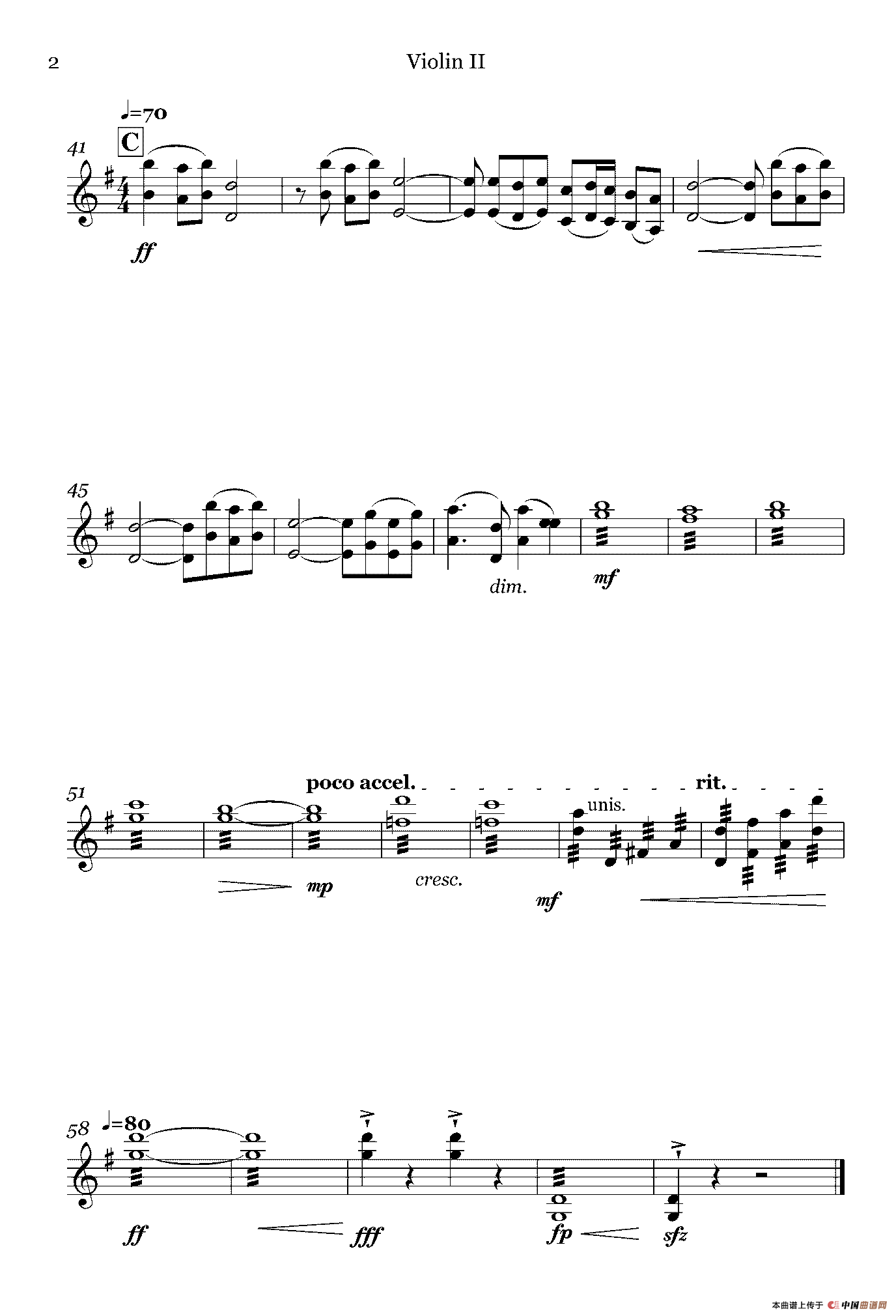 《华夏礼赞音乐史诗》序曲(弦乐组分谱)(1)_原文件名:Violin 2_0002.png