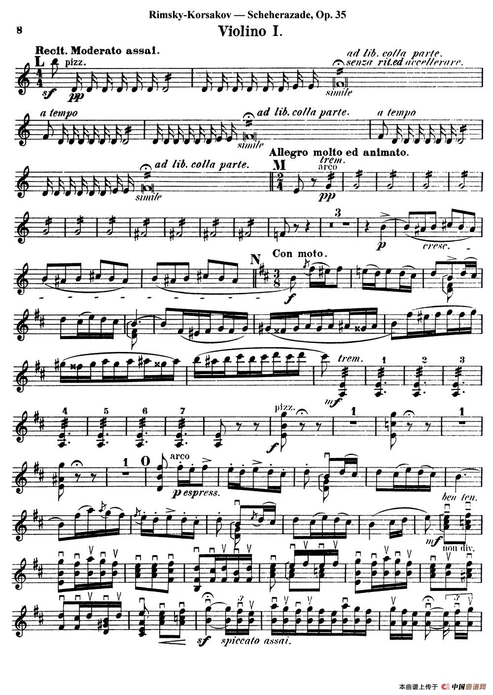 Scheherazade(Ⅱ)Op.35(第一小提琴)(1)_原文件名:008.jpg