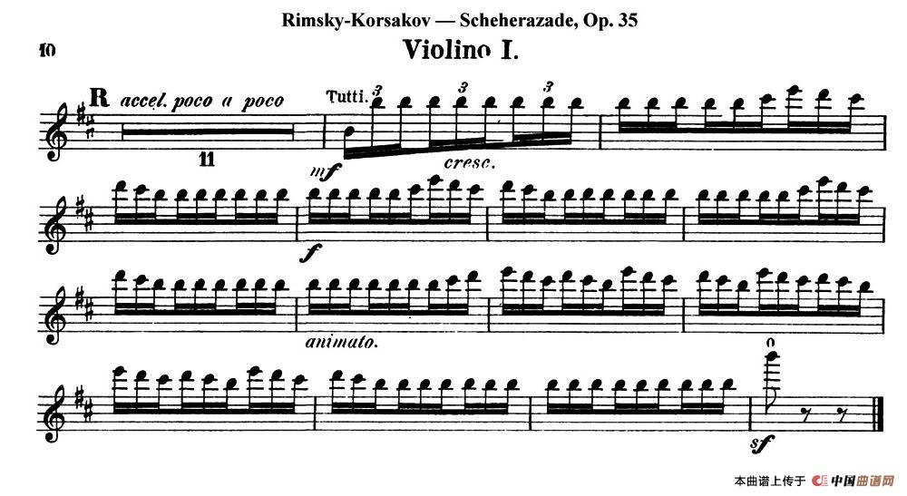 Scheherazade(Ⅱ)Op.35(第一小提琴)(1)_原文件名:010-2.jpg