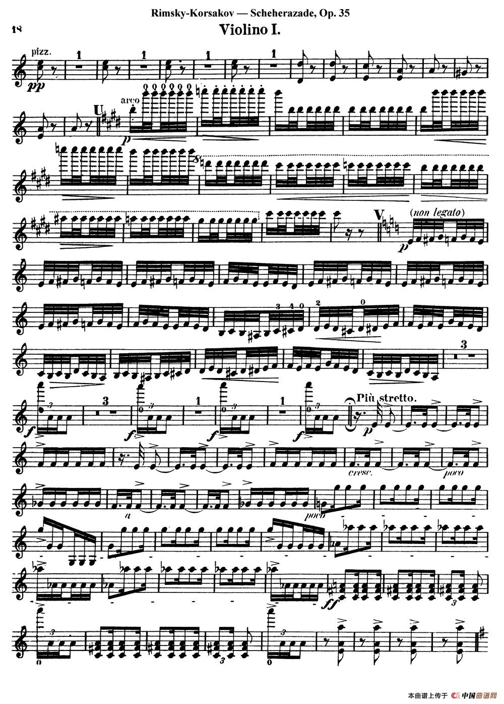 Scheherazade(Ⅳ)Op.35(第一小提琴)(1)_原文件名:018.jpg