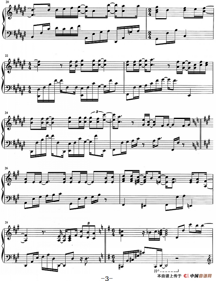 流行歌曲改编的钢琴曲:左边(1)_原文件名:流行歌曲改编的钢琴曲:左边 严云农词 温奕哲曲 杨丞琳演唱3.png