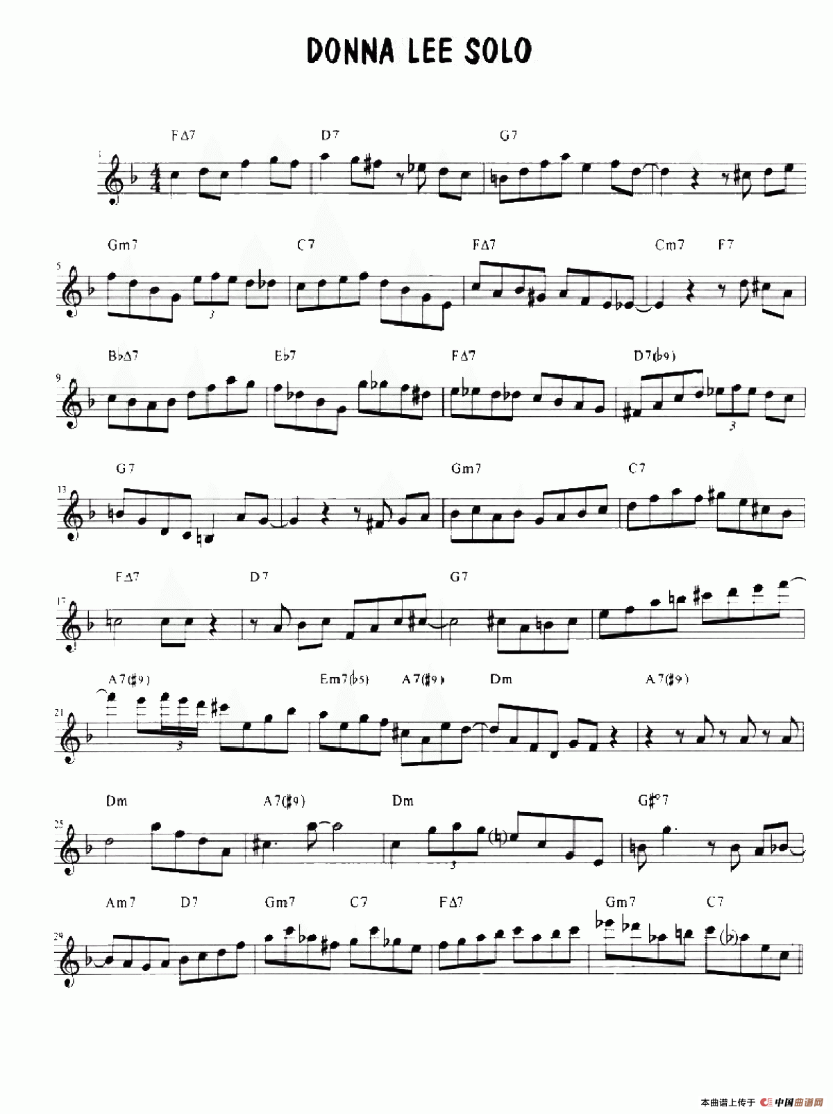 Samba Minor Chord Solo(1)_原文件名：乐谱28.png