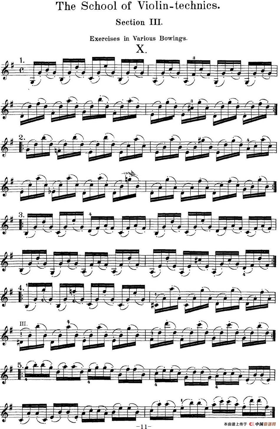 史拉迪克小提琴技术练习 第3册（Ⅹ）(1)_原文件名：史拉迪克小提琴技术练习 第3册_页面_13-.jpg