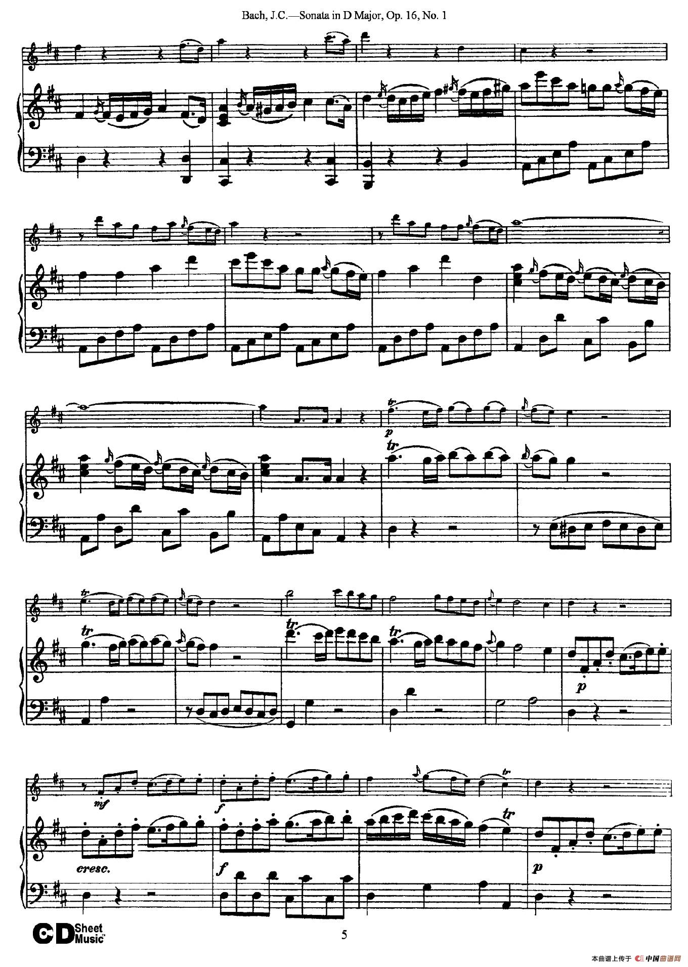 Sonata in D Major,Op.16 No.1（小提琴+钢琴伴奏）(1)_原文件名：005.jpg