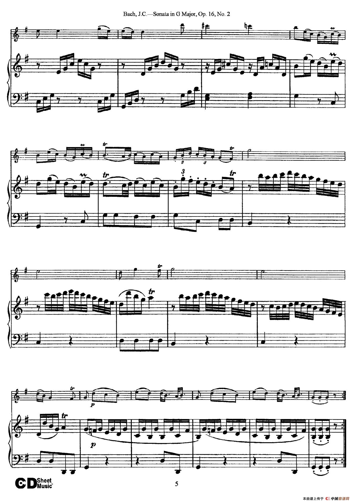 Sonata in D Major,Op.16 No.2（小提琴+钢琴伴奏）(1)_原文件名：005.jpg