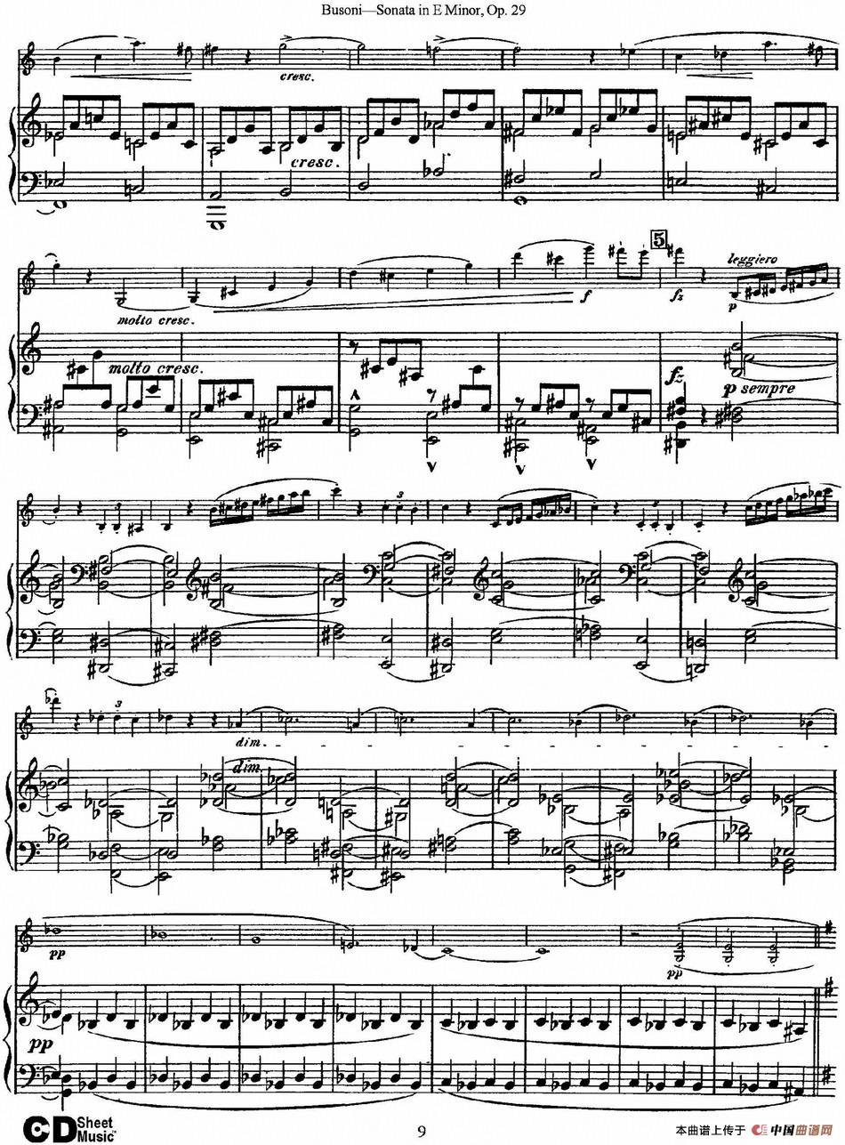 Violin Sonata No.1 in E Minor Op.29(小提琴+钢琴伴奏)(1)_原文件名:Violin Sonata No.1 in E Minor, Op.29(小提琴+钢琴伴奏)_页面_09.jpg