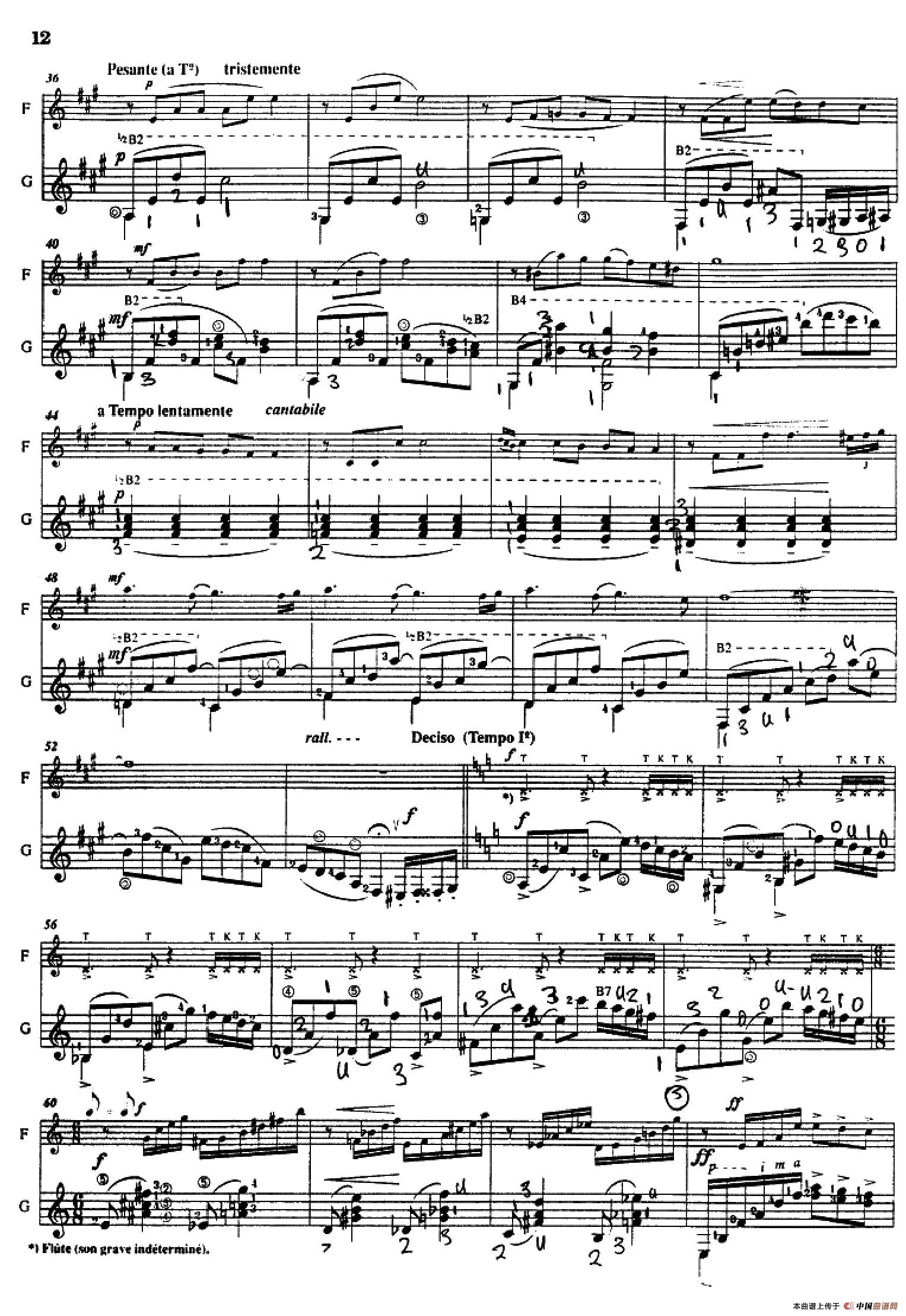 Histoire du Tango:3、Nightclub 1960(长笛+吉他)(1)_原文件名:013.jpg