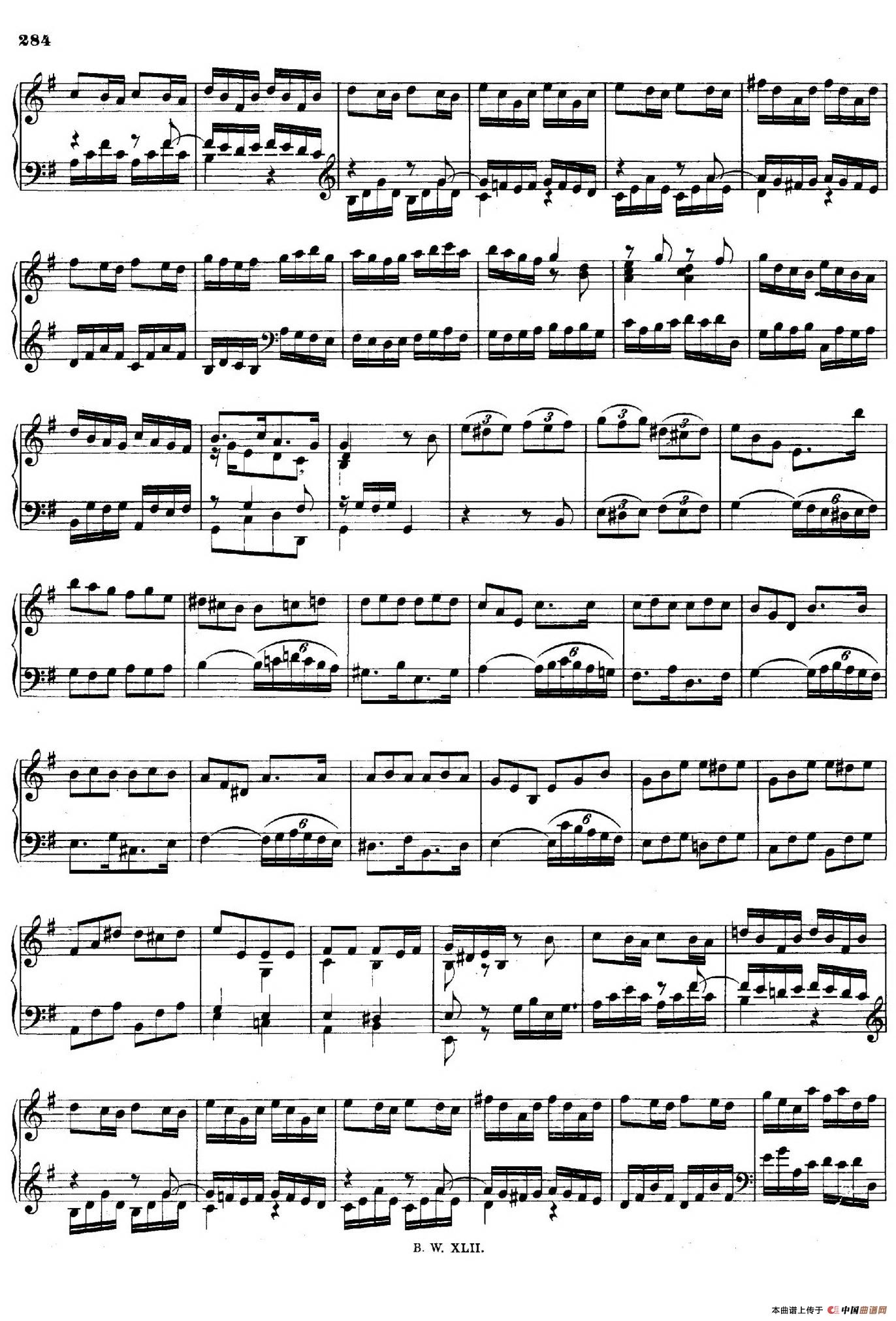 Concerto for Organ in G Major BWV 592(G大调管风琴协奏曲·钢琴独奏版)(1)_原文件名:003.jpg