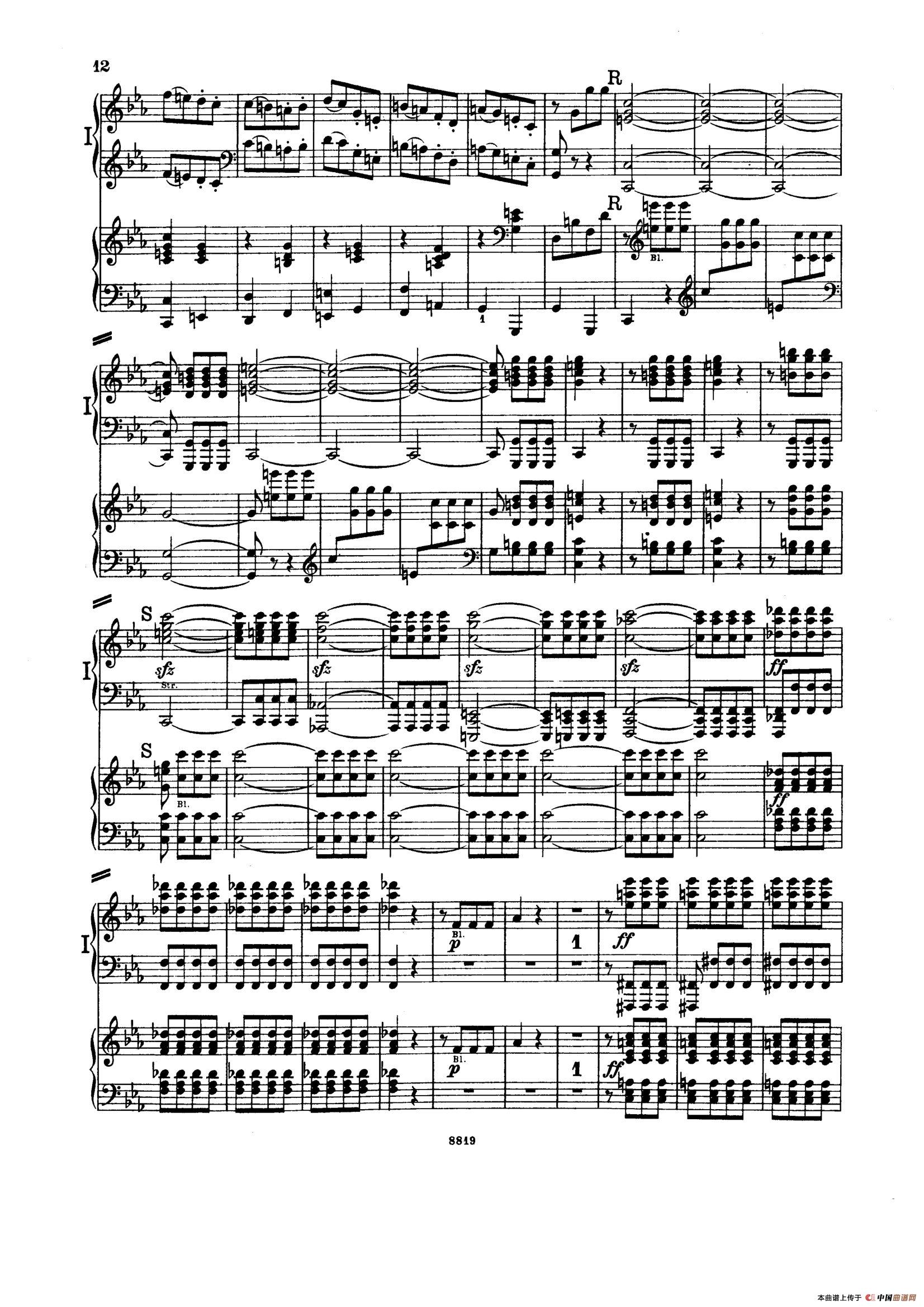Symphony No.5 in c Minor Op.67(双钢琴版第1——2乐章)(1)_原文件名:011.jpg