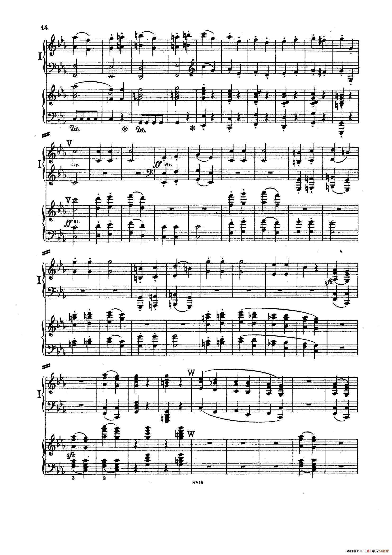 Symphony No.5 in c Minor Op.67(双钢琴版第1——2乐章)(1)_原文件名:013.jpg