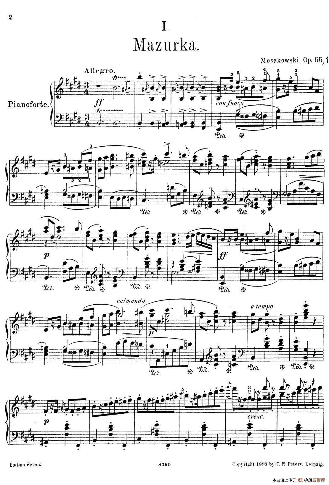 4首波兰民族舞曲 Op.55(Ⅰ)(1)_原文件名:001.jpg