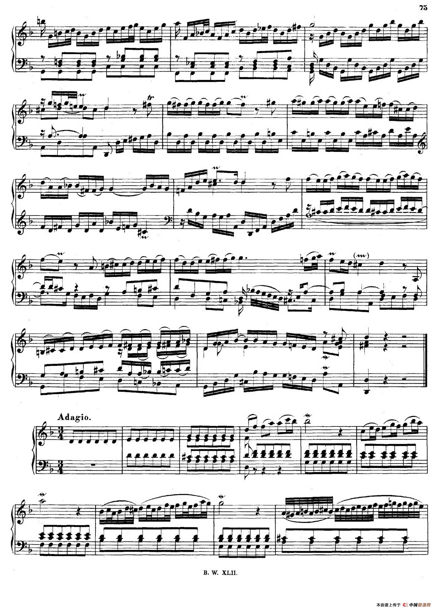 16 Concertos BWV 972-987(十六首为独奏古钢琴而作的协奏曲)(P11——20)(1)_原文件名:017.jpg