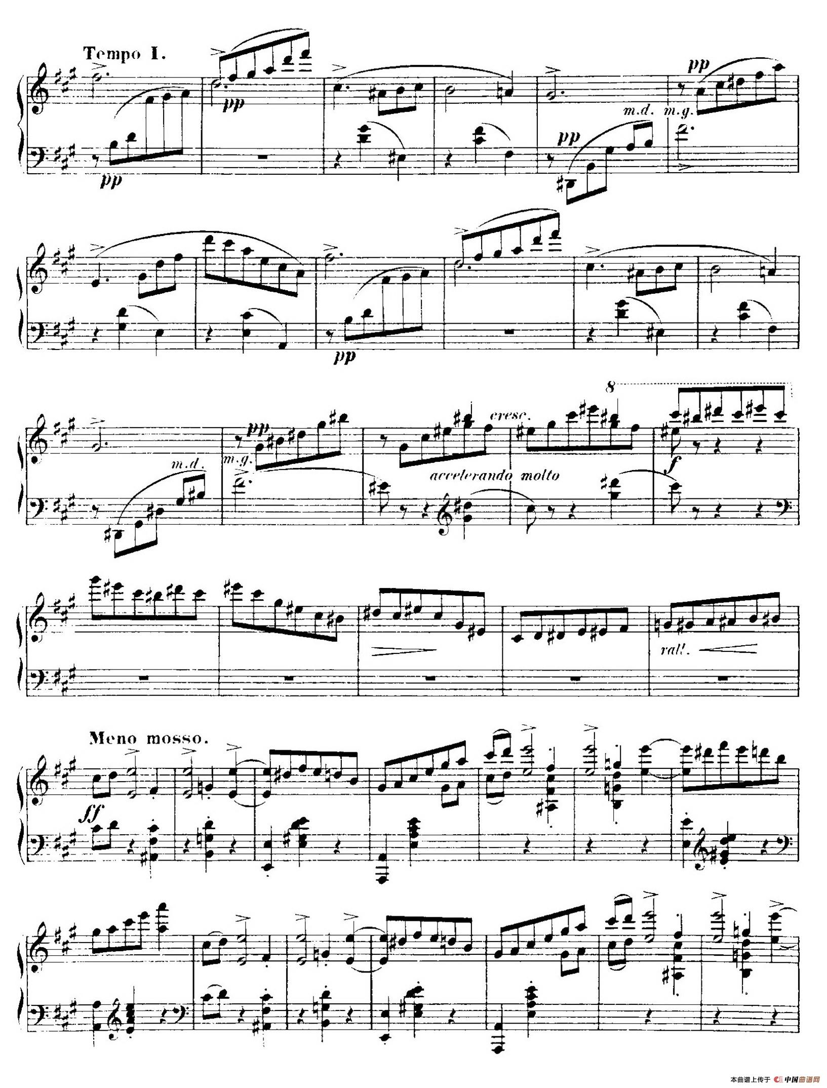 4 Valses Caprice(4首随想圆舞曲)(No. 1 in A)(1)_原文件名:007.jpg