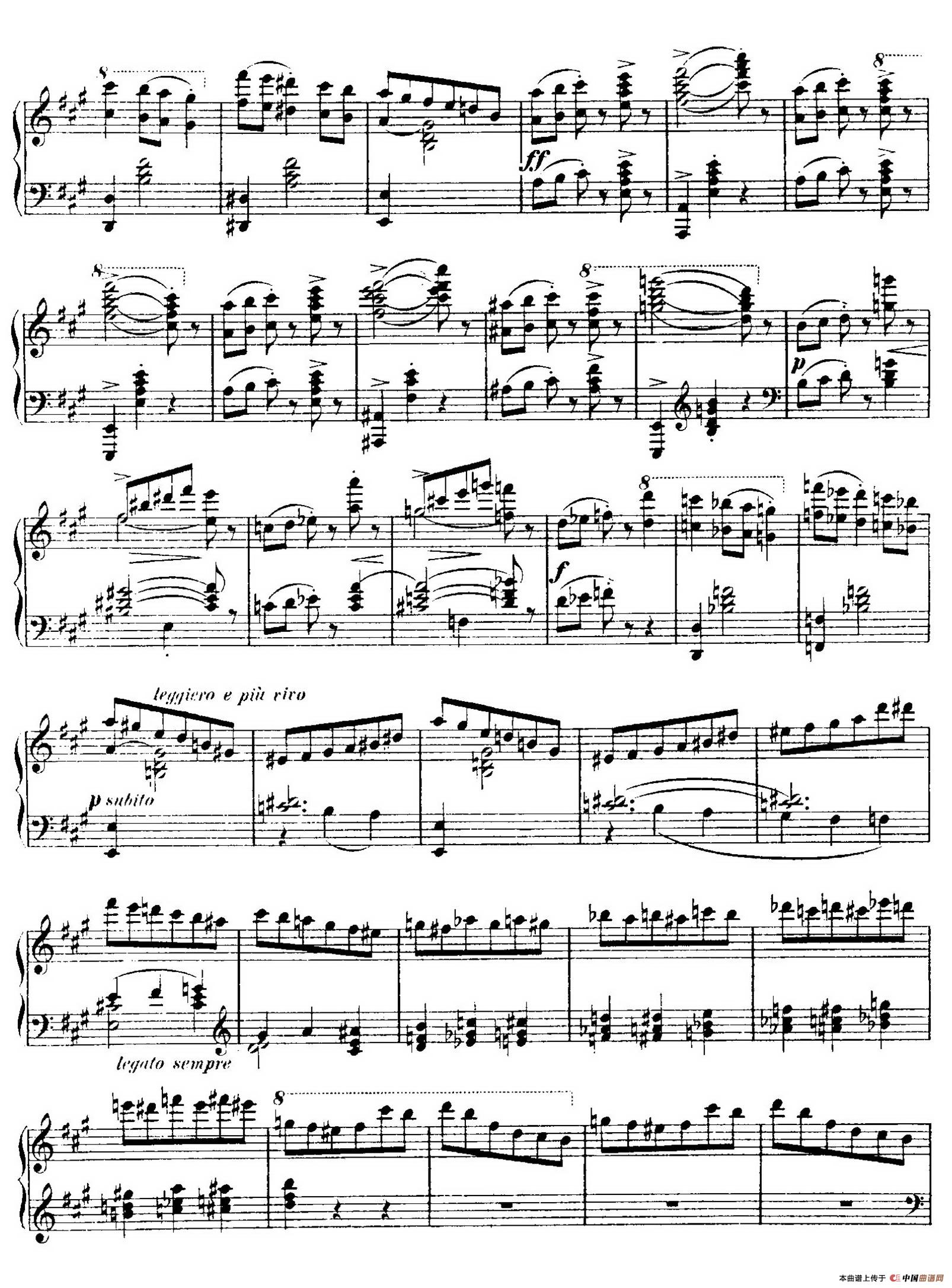 4 Valses Caprice(4首随想圆舞曲)(No. 1 in A)(1)_原文件名:011.jpg