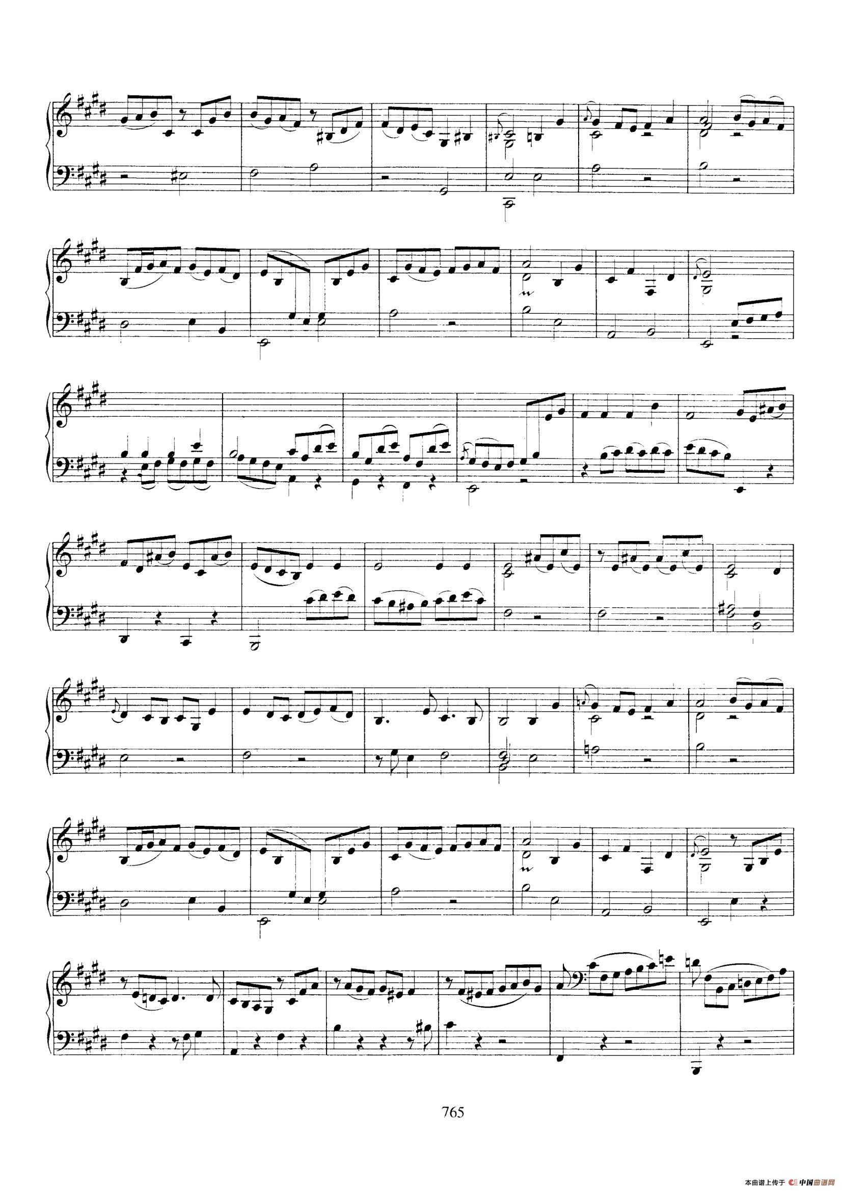 Partita in E Major BWV 1006a(E大调第三无伴奏小提琴组曲·钢琴独奏版)(1)_原文件名:007.jpg