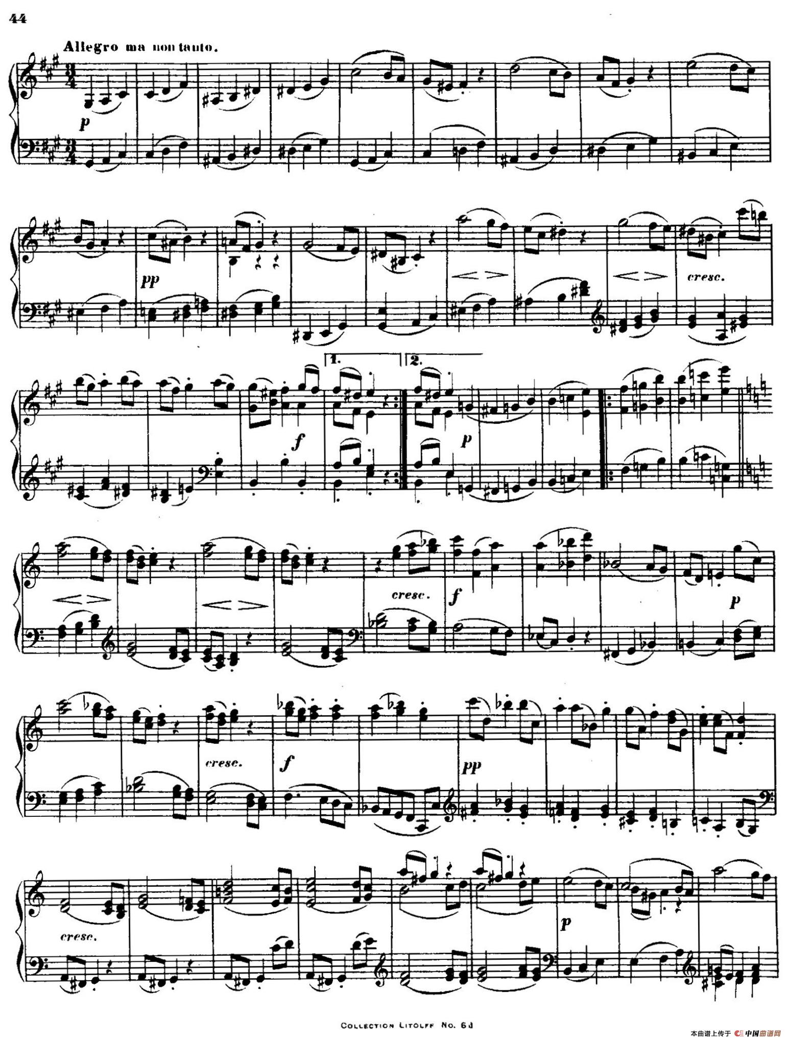 String Quartet No.15 in a Minor Op.132(a小调第十五弦乐四重奏·钢琴独奏版)(1)_原文件名:009.jpg