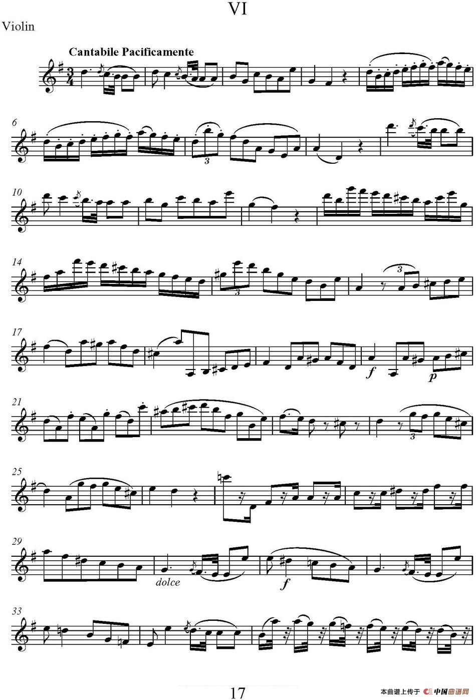 帕格尼尼六首《小提琴和吉他二重奏》 (M.S.110)（小提琴分谱）(1)_原文件名：帕格尼尼六首《小提琴和吉他二重奏》 (M.S. 110)_页面_20.jpg