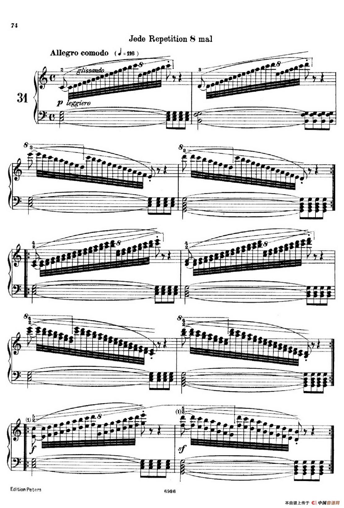 School of the Virtuoso Op.365（60首钢琴高级练习曲·31）(1)_原文件名：073.jpg
