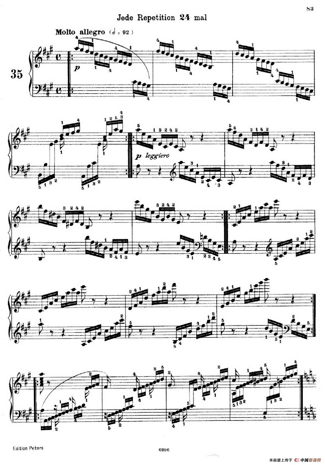 School of the Virtuoso Op.365(60首钢琴高级练习曲·35)(1)_原文件名:082.jpg