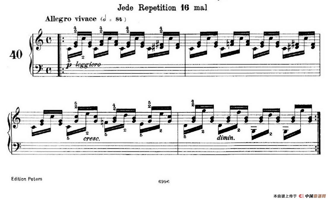 School of the Virtuoso Op.365(60首钢琴高级练习曲·40)(1)_原文件名:091.jpg