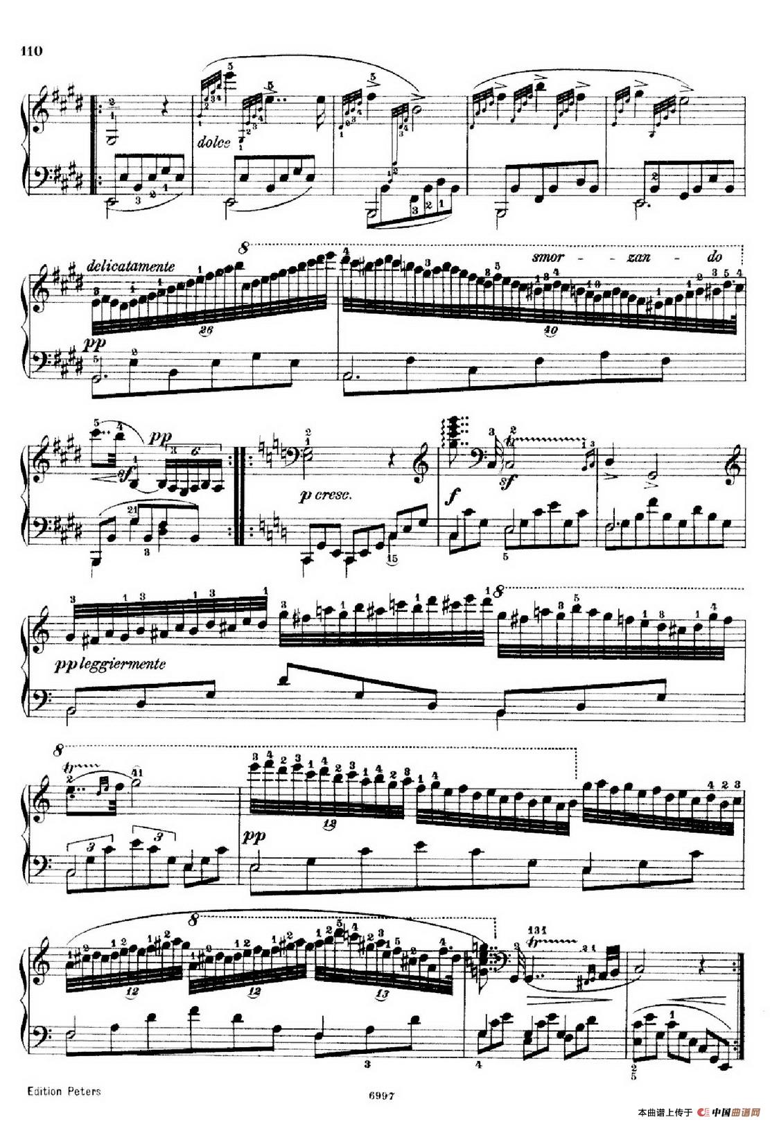 School of the Virtuoso Op.365（60首钢琴高级练习曲·47）(1)_原文件名：109.jpg