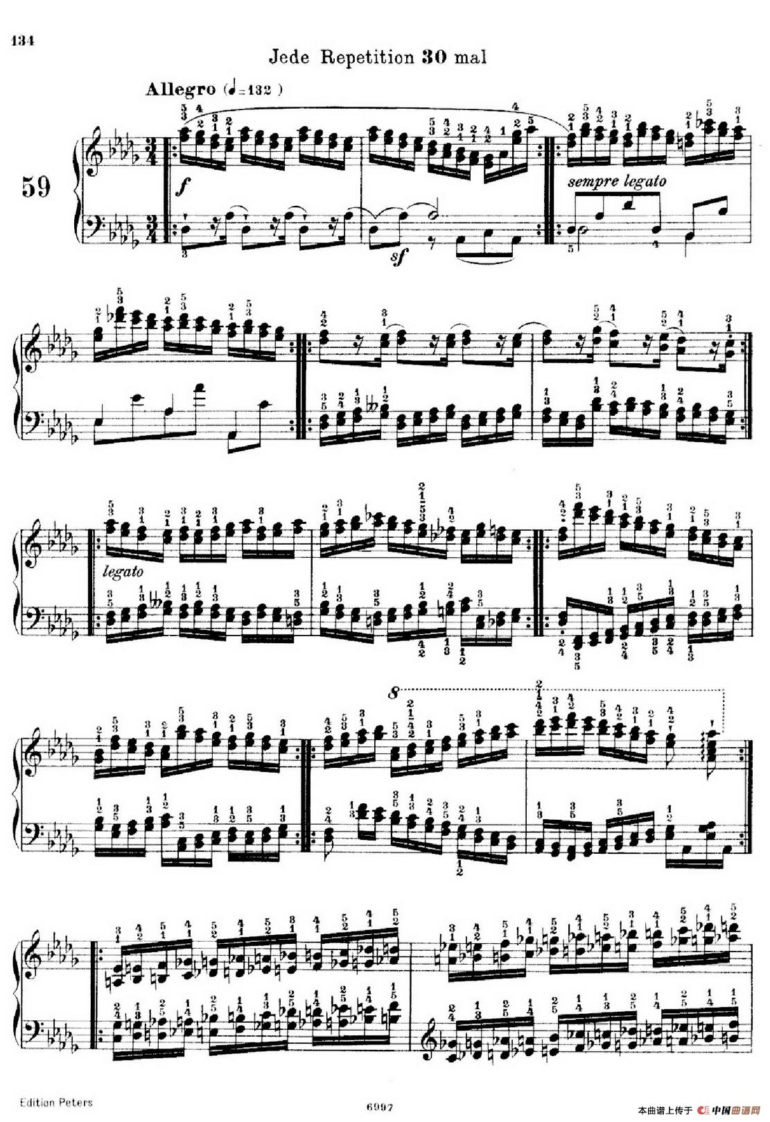 School of the Virtuoso Op.365(60首钢琴高级练习曲·59)(1)_原文件名:133.jpg