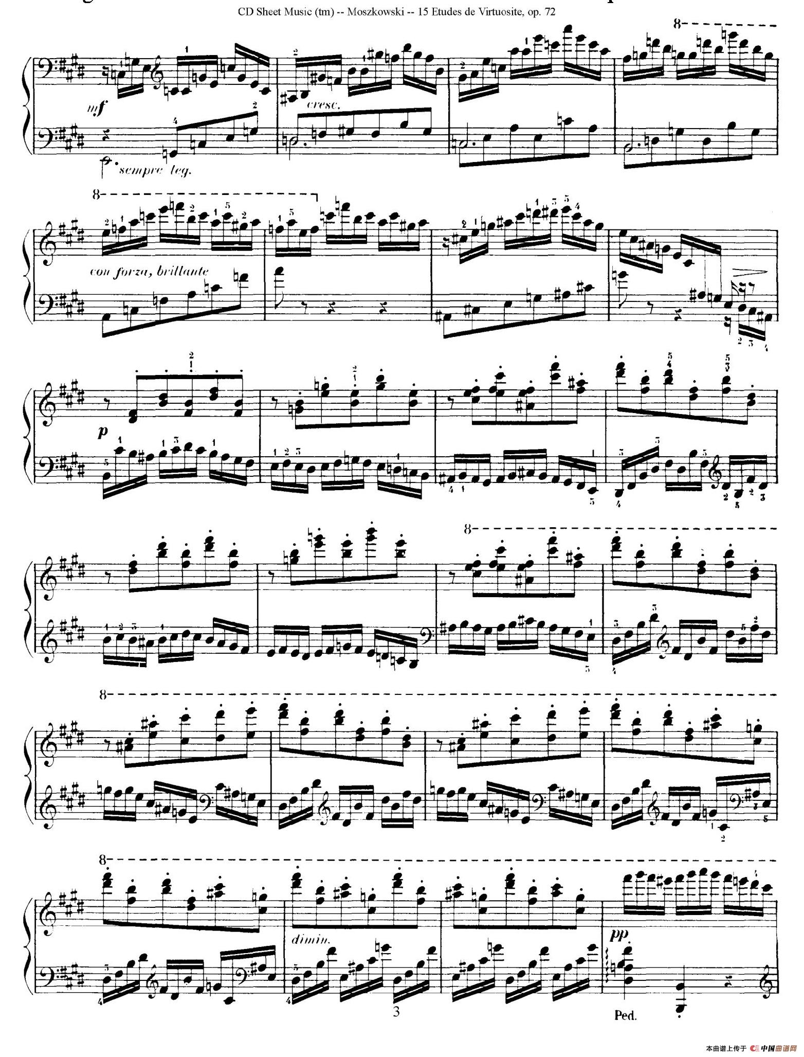 15 Etudes de Vortuosite Op.72(15首辉煌练习曲·1)(1)_原文件名:003.jpg