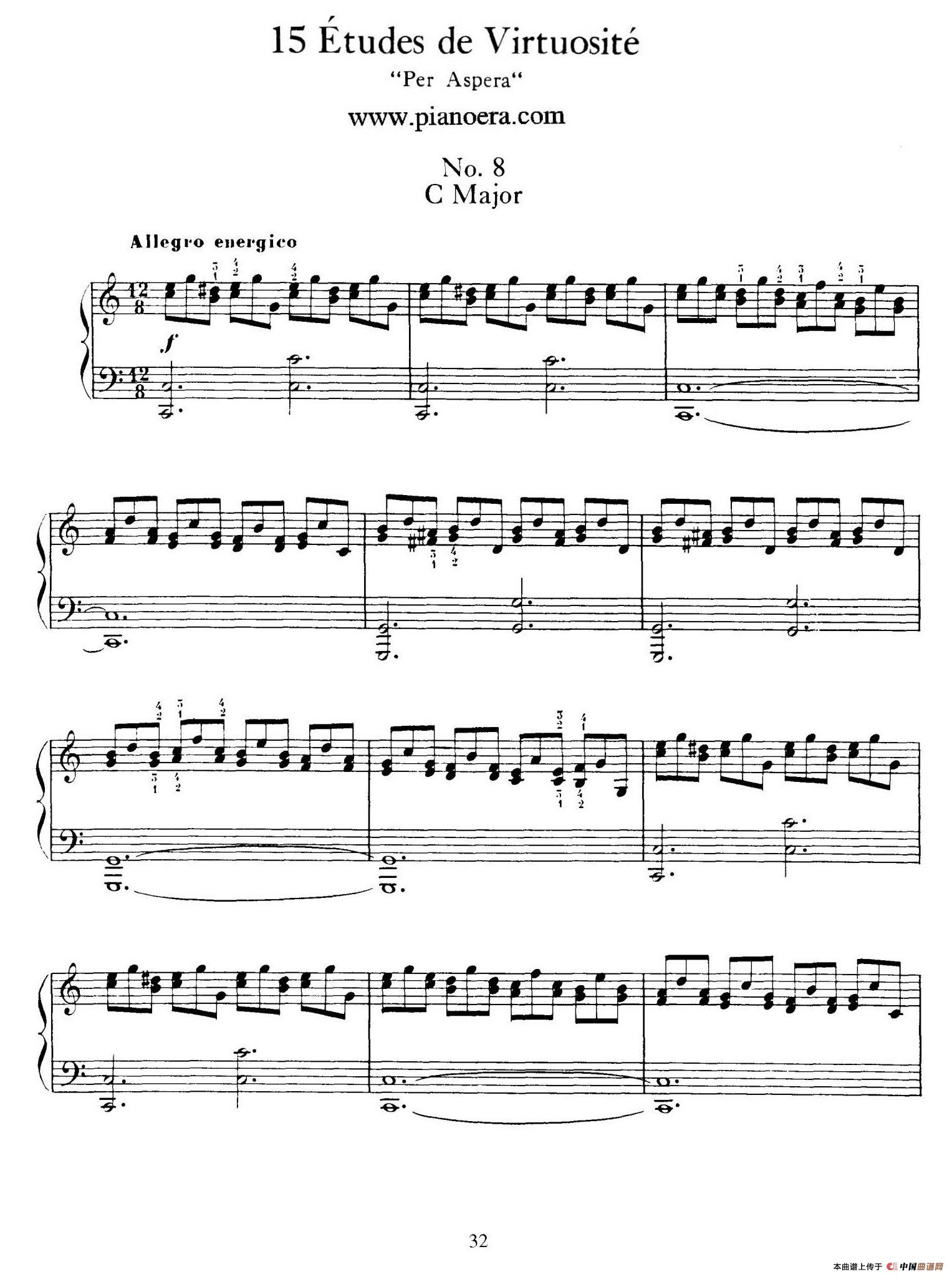 15 Etudes de Vortuosite Op.72(15首辉煌练习曲·8)(1)_原文件名:032.jpg