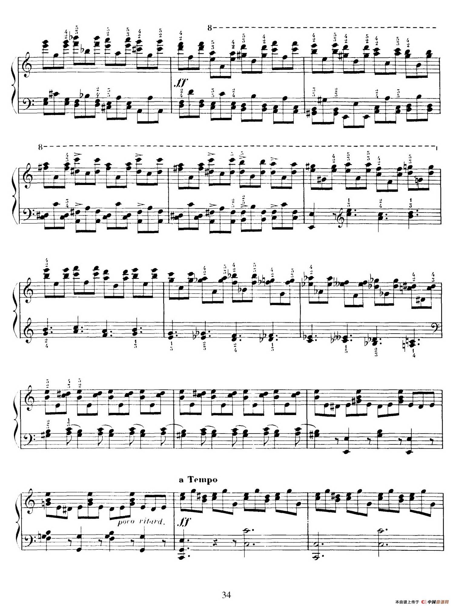15 Etudes de Vortuosite Op.72(15首辉煌练习曲·8)(1)_原文件名:034.jpg