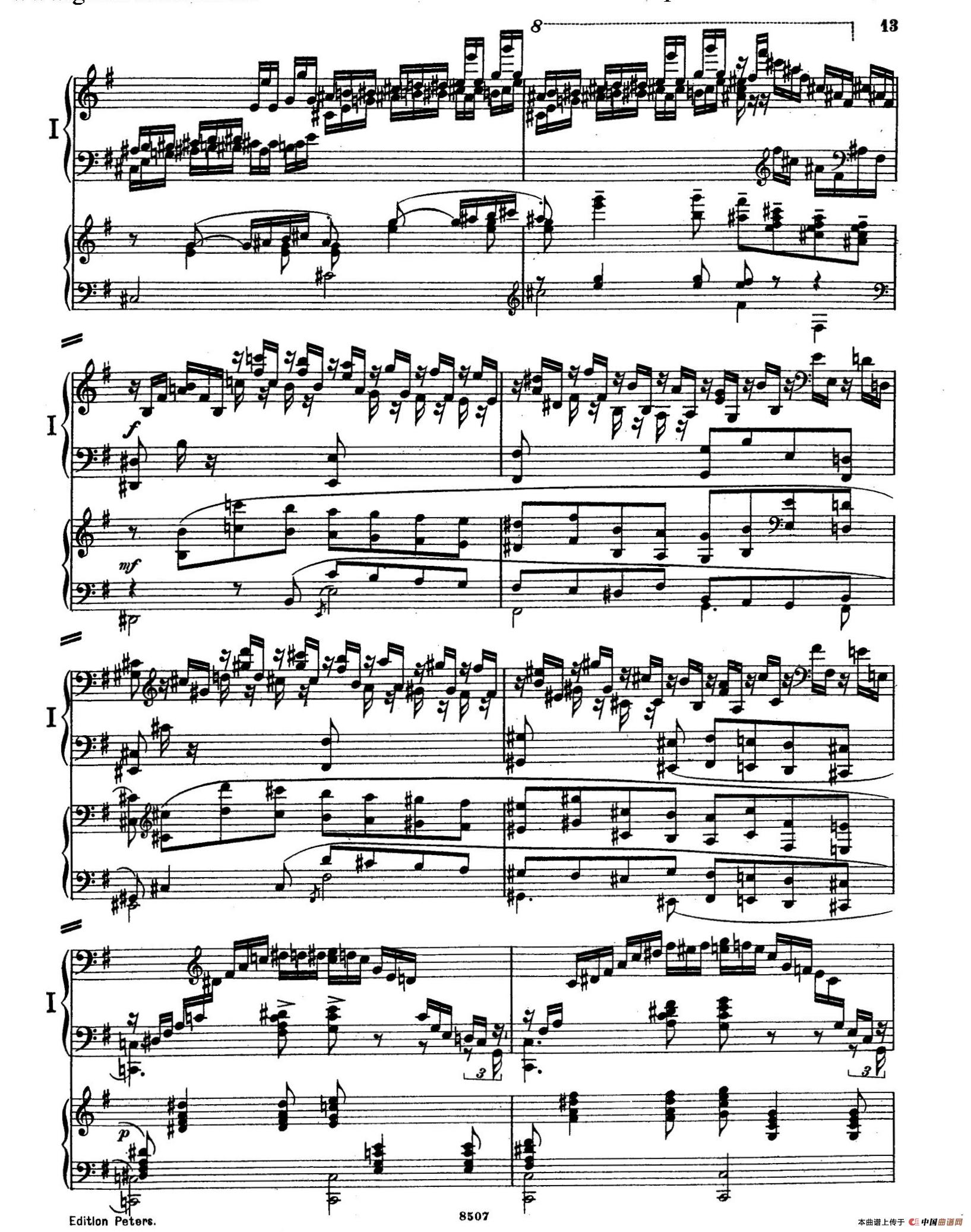 Piano Concerto in E Major Op.59(E大调钢琴协奏曲·双钢琴·第一乐章)(1)_原文件名:011.jpg