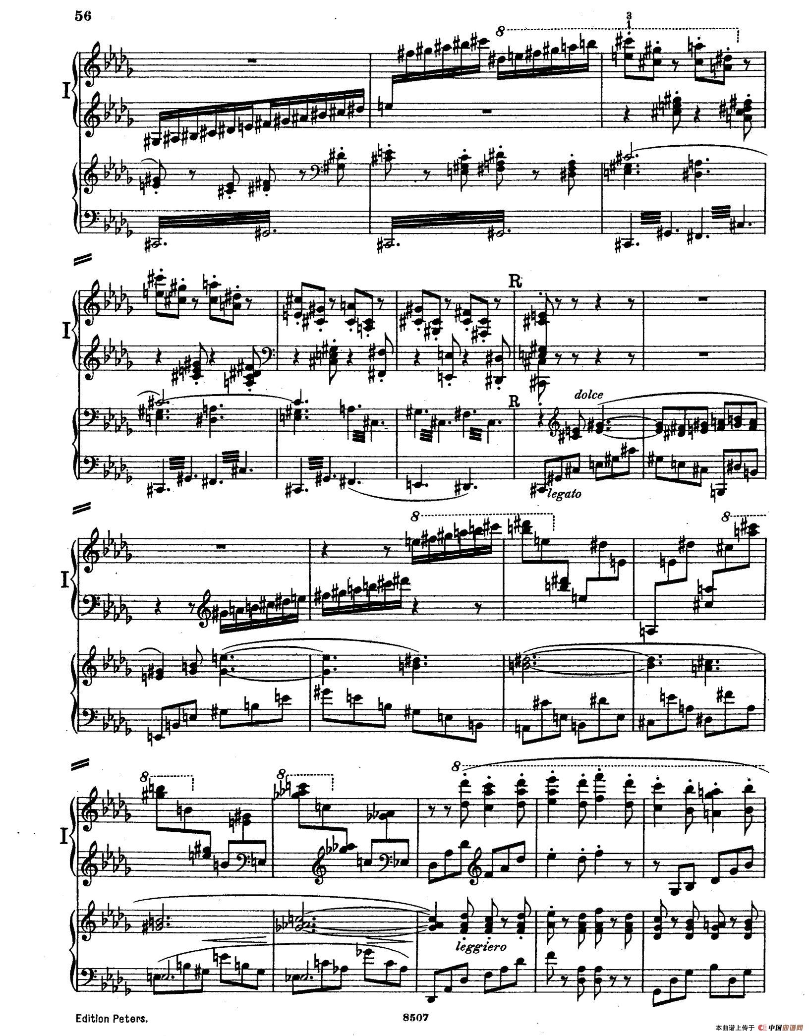 Piano Concerto in E Major Op.59(E大调钢琴协奏曲·双钢琴·第三乐章)(1)_原文件名:054.jpg