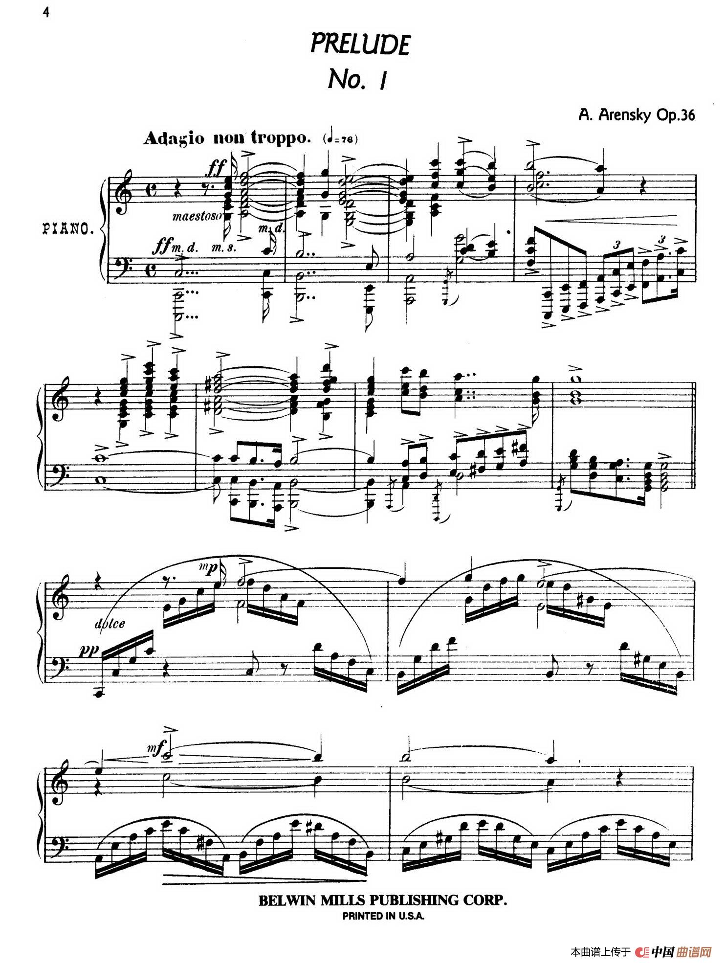 24 Characteristic Pieces Op.36(24首性格小品·1)(1)_原文件名:001.jpg