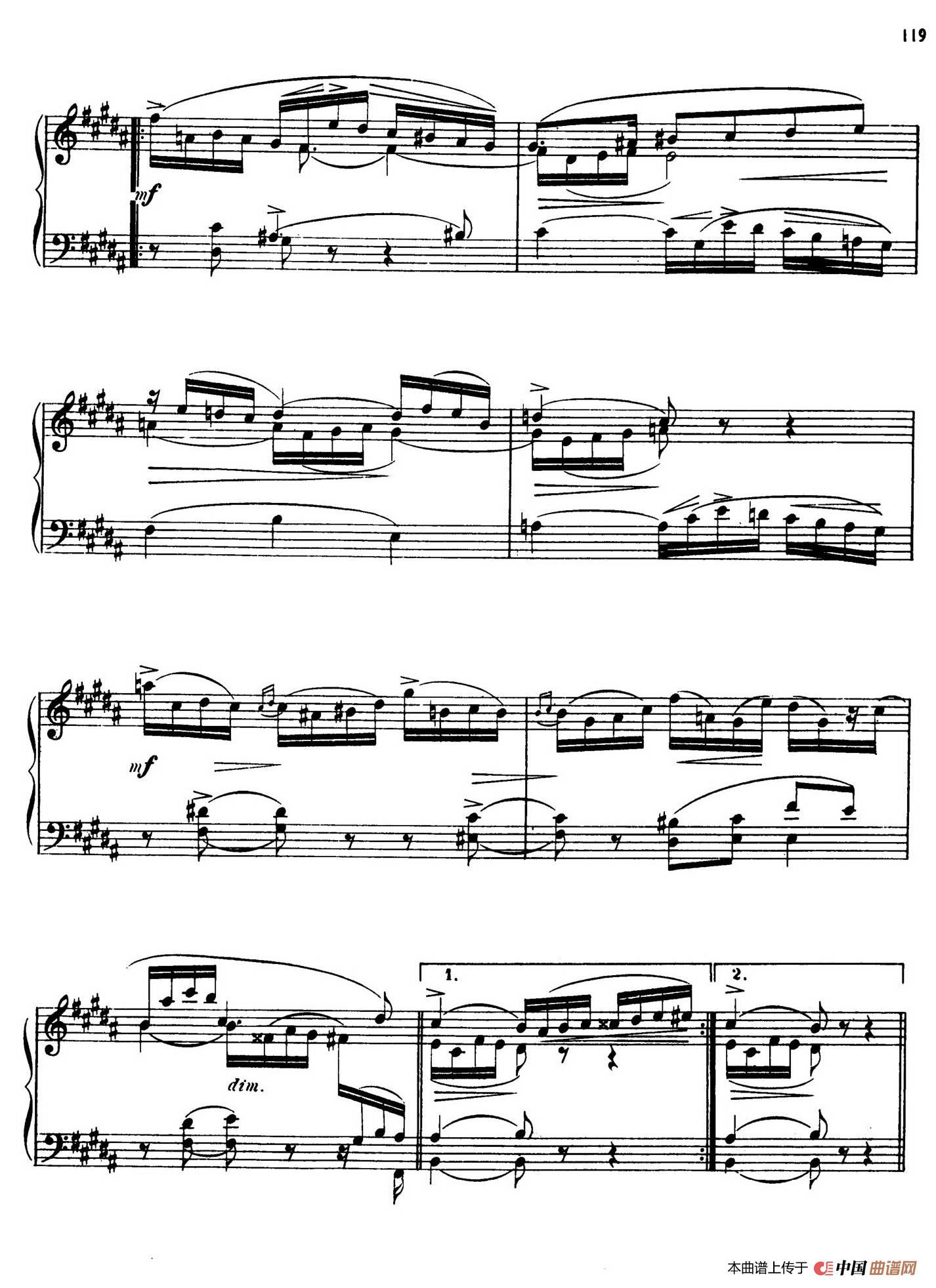 24 Characteristic Pieces Op.36(24首性格小品·23)(1)_原文件名:116.jpg