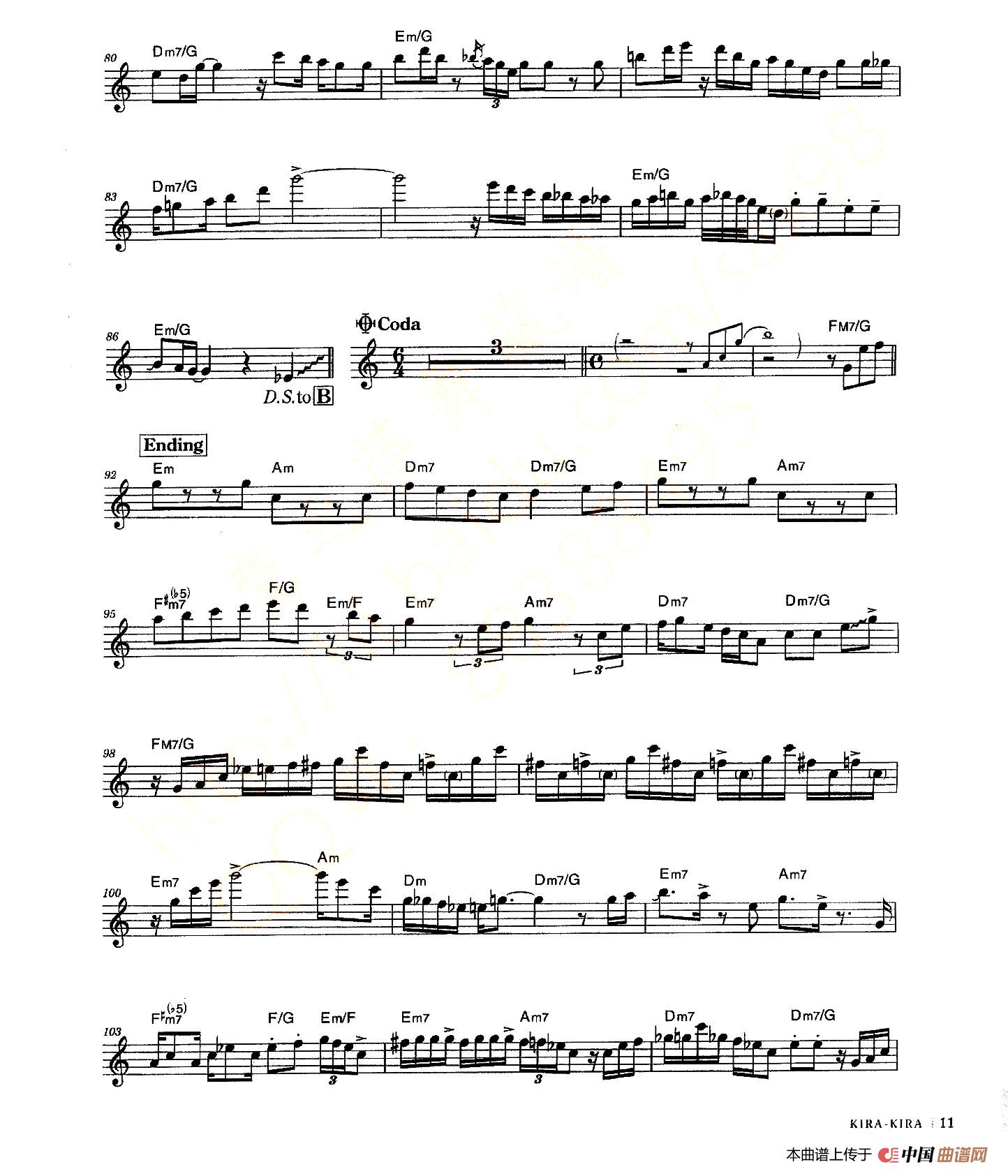 小林香织《Goledn Best》曲谱全集(KIRA-KIRA)(1)_原文件名:小林香织曲集_页面_10.jpg