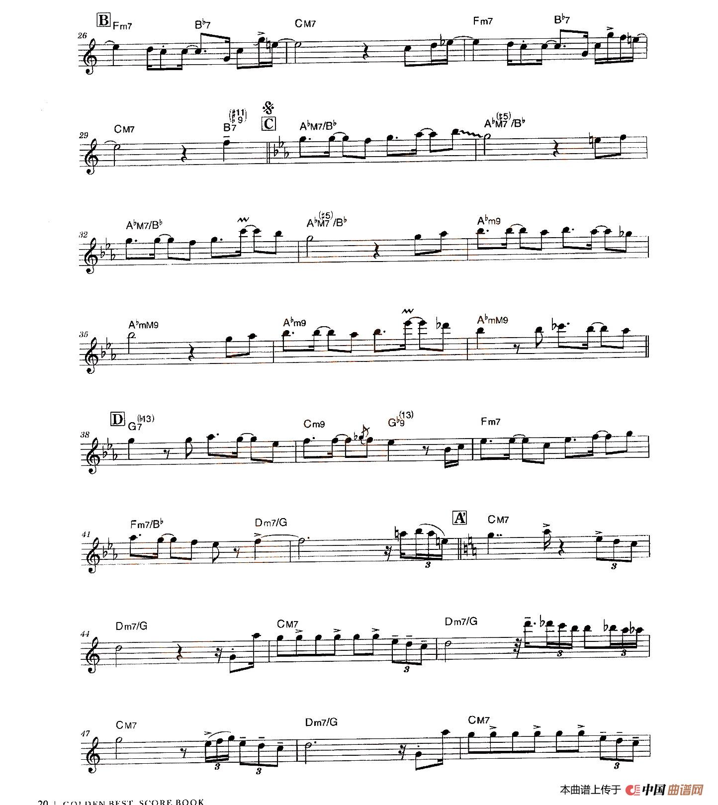 小林香织《Goledn Best》曲谱全集(SOLAR)(1)_原文件名:小林香织曲集_页面_19.jpg