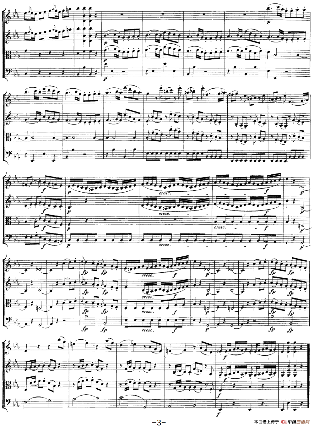 Mozart《Quartet No.7 in Eb Major,K.160》(总谱)(1)_原文件名:Mozart《Quartet No.7 in Eb Major,K.160》(总谱)_02.png