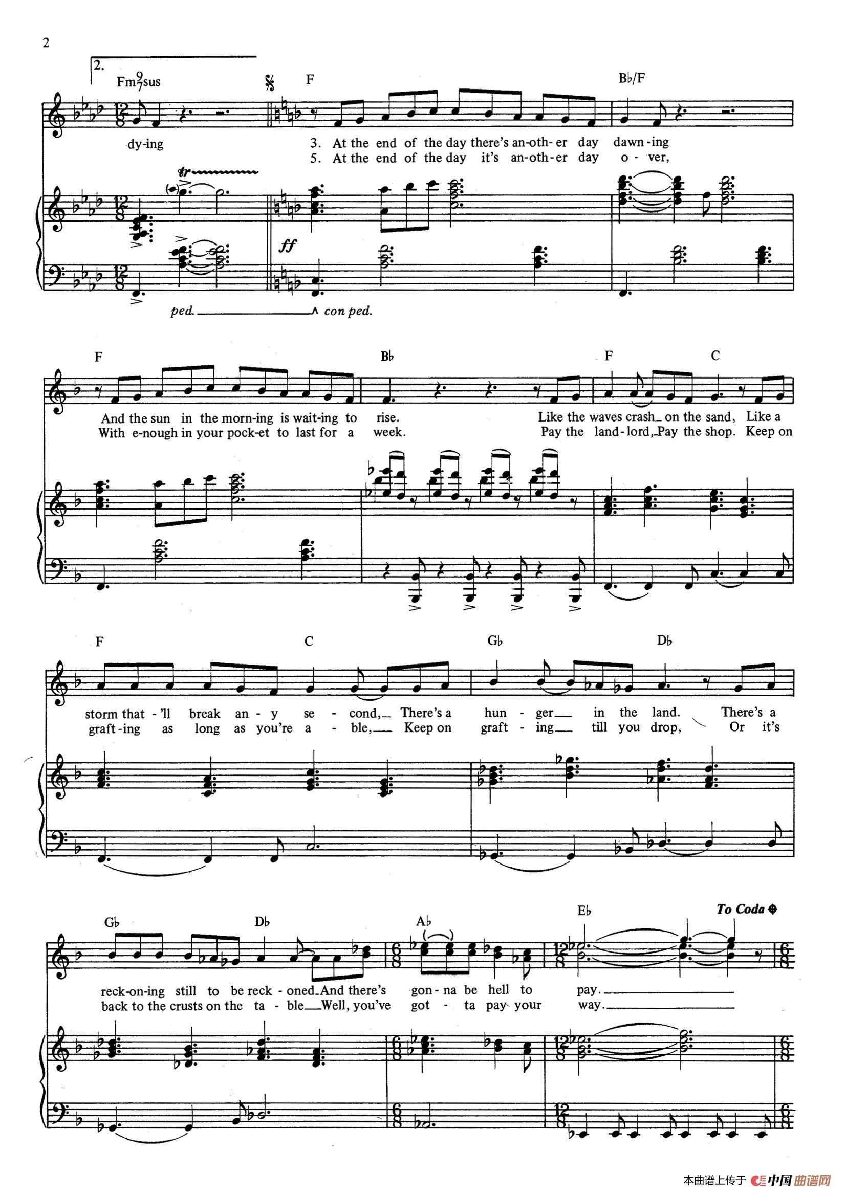 At the End of the Day （音乐剧《悲惨世界》（Les Miserables）选曲、正谱 ）(1)_原文件名：006.jpg