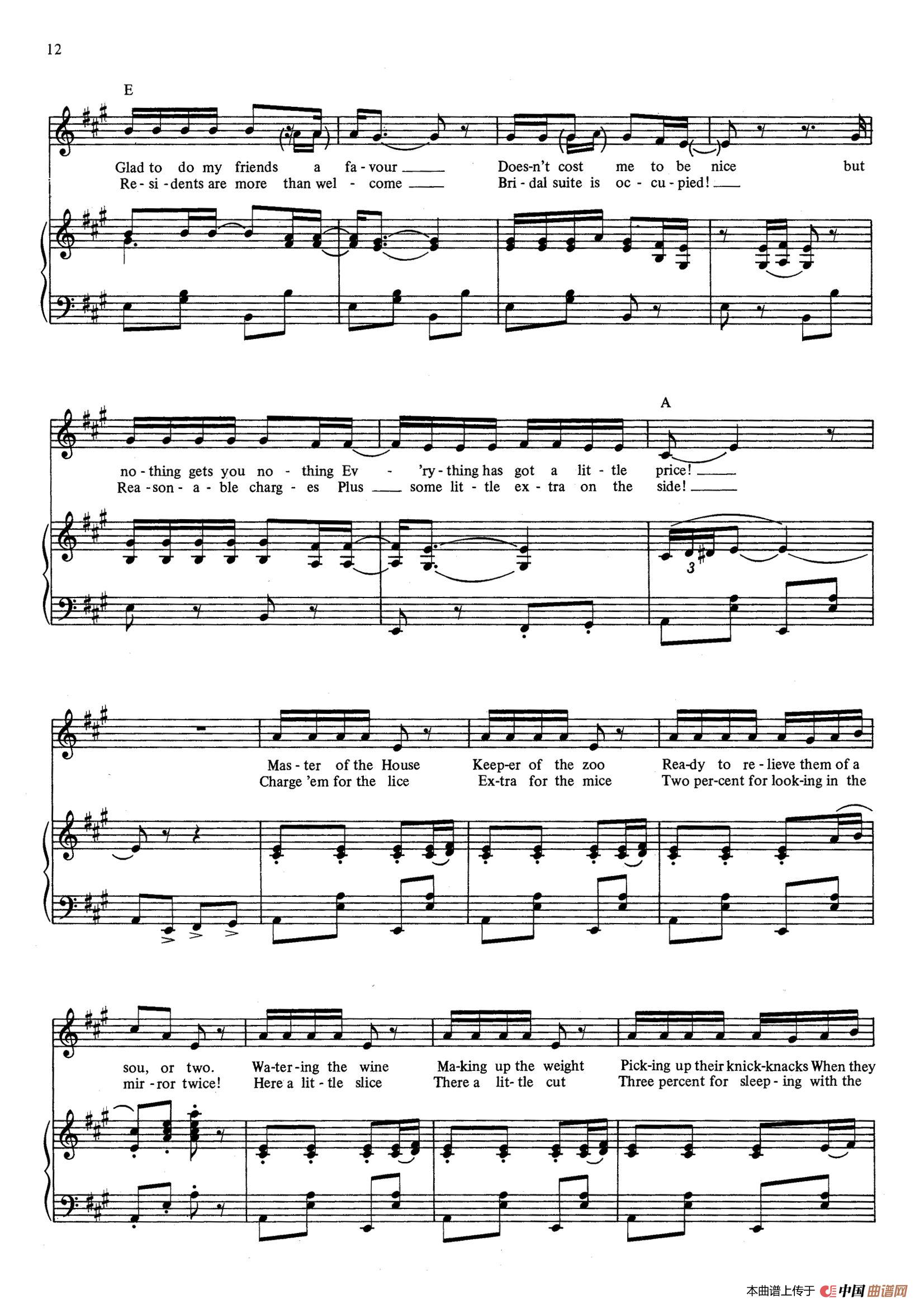 Master of the House （音乐剧《悲惨世界》（Les Miserables）选曲、正谱 ）(1)_原文件名：015.jpg