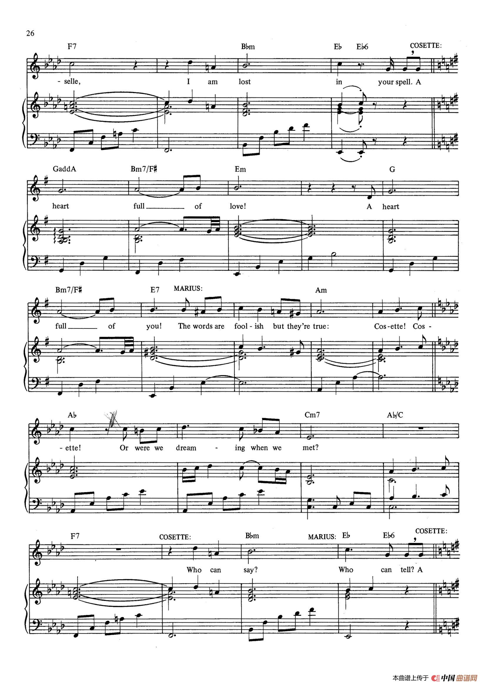 A Heart Full of Love（音乐剧《悲惨世界》（Les Miserables）选曲、正谱 ）(1)_原文件名：028.jpg