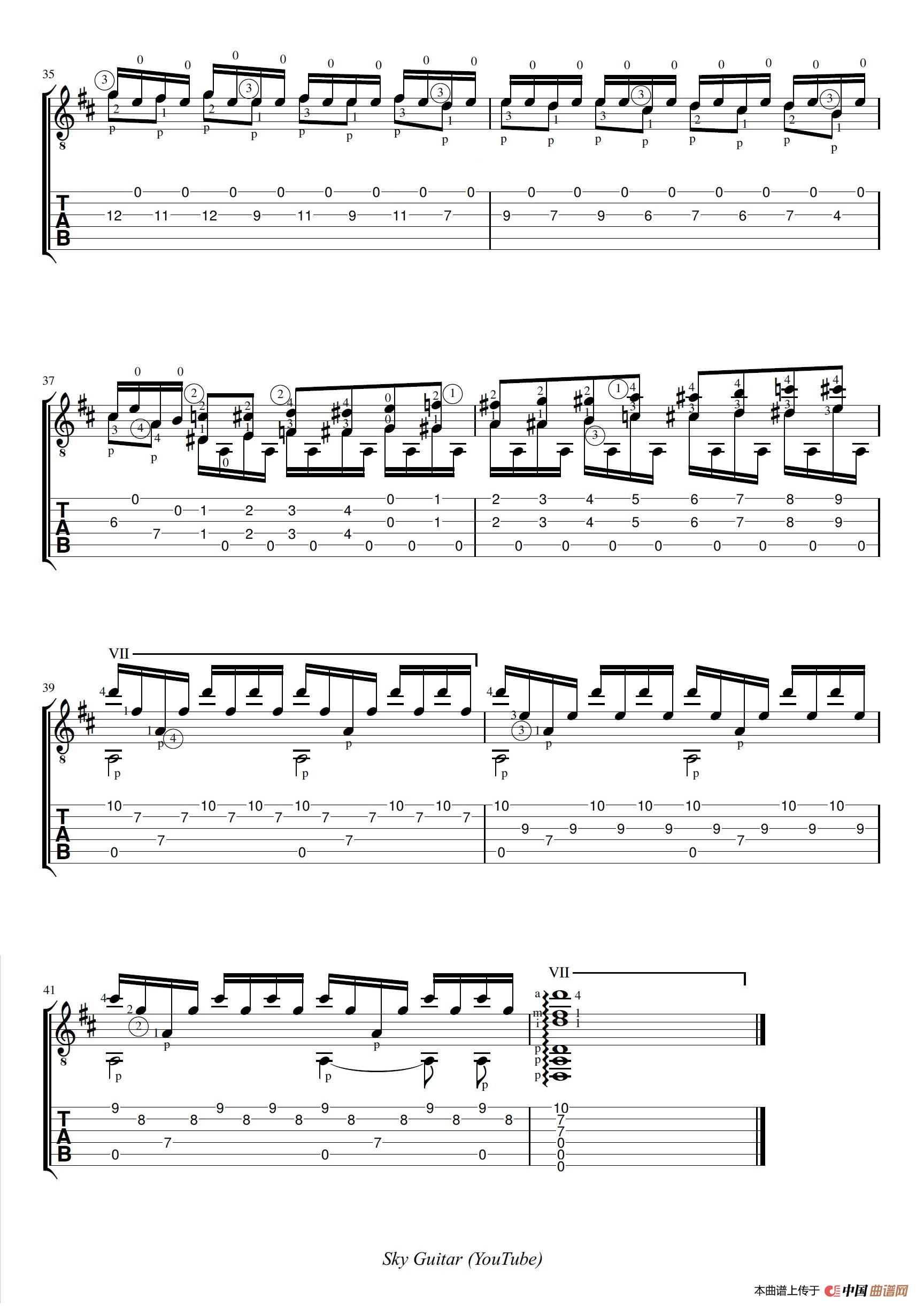 巴赫 无伴奏大提琴组曲（Prelude BWV 1007）(1)_原文件名：05.jpg