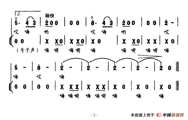 黄河边的“花儿”手(李滋民词 庄壮曲)(1)_原文件名:黄河边的“花儿”手3.jpg