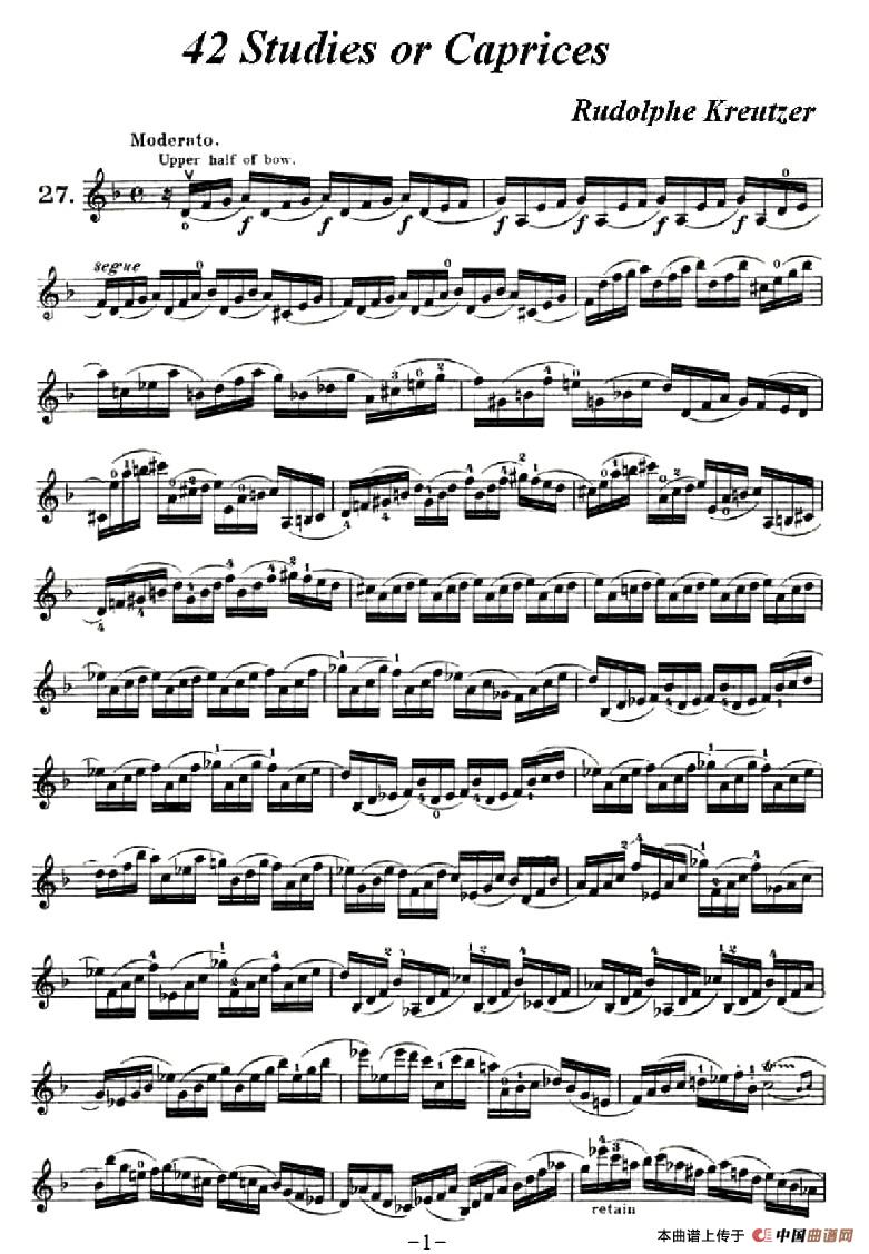 42首练习曲或隨想曲之27(1)_原文件名：168Rudolphe Kreutzer,  42 Studies or Caprices 24-32-007.jpg