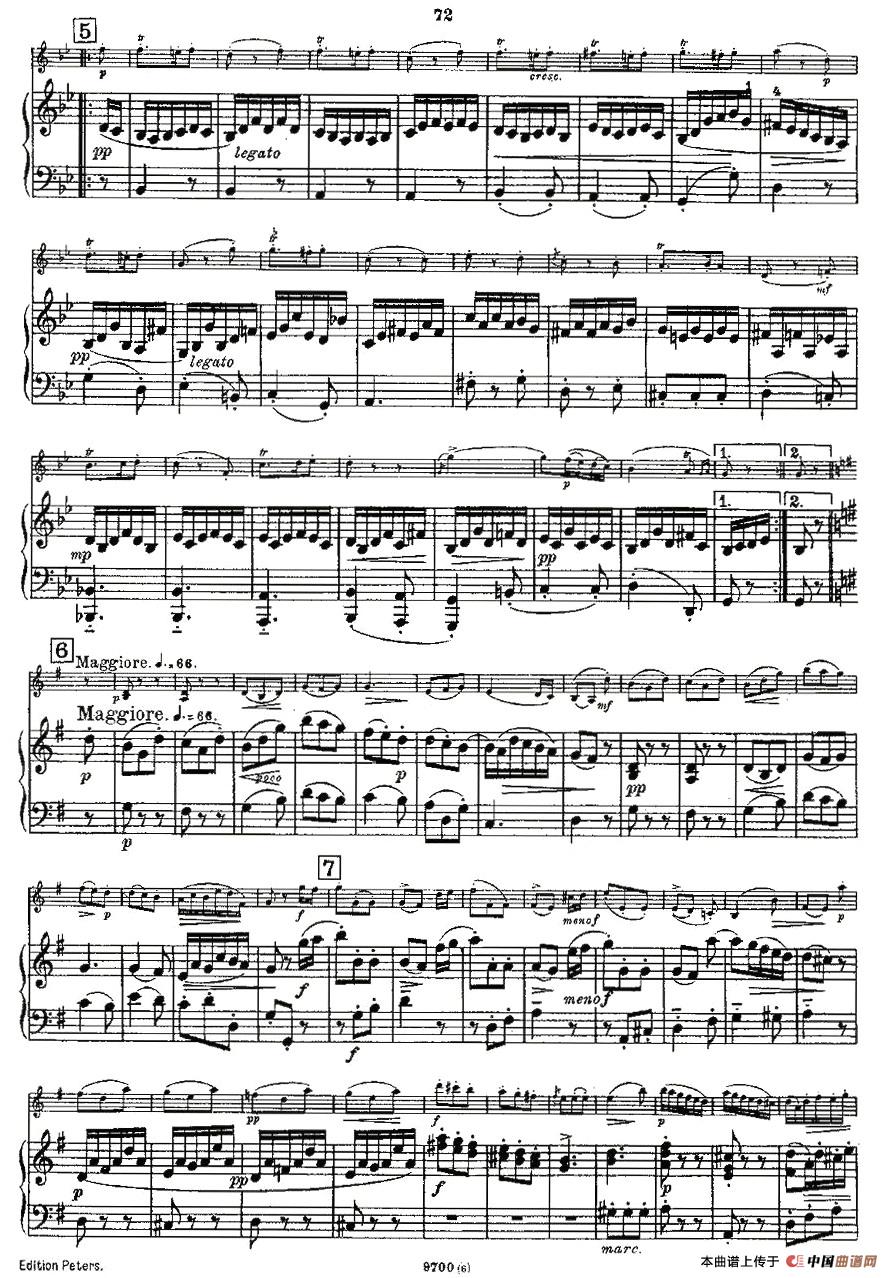 Mozart - Violin Sonata No.6, KV. 301(第六小提琴奏鸣曲)(1)_原文件名:KV. 301-011.jpg