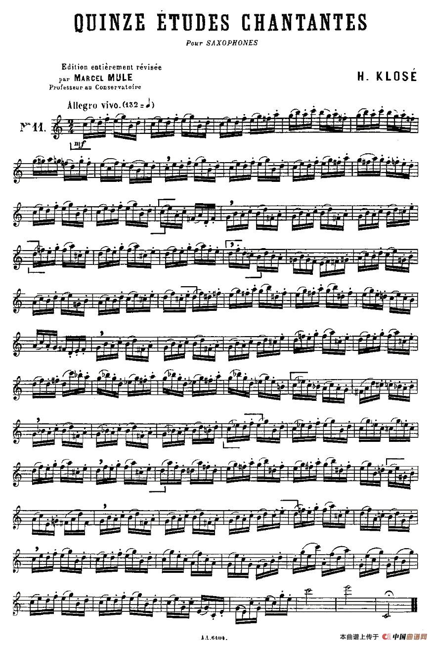15首如歌的练习曲之11—15(1)_原文件名:15_Cantabile_Etudes_Klose-011.jpg