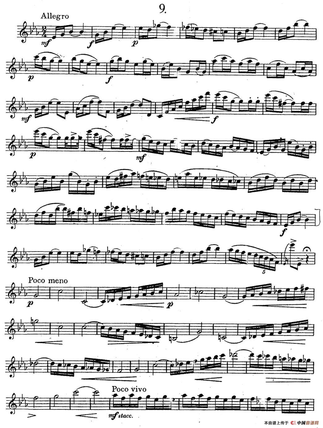 奇特克-萨克斯练习曲之九（ETUDY PRO SAXOPHON - FR ZITRK.op.3）(1)_原文件名：Image25.jpg