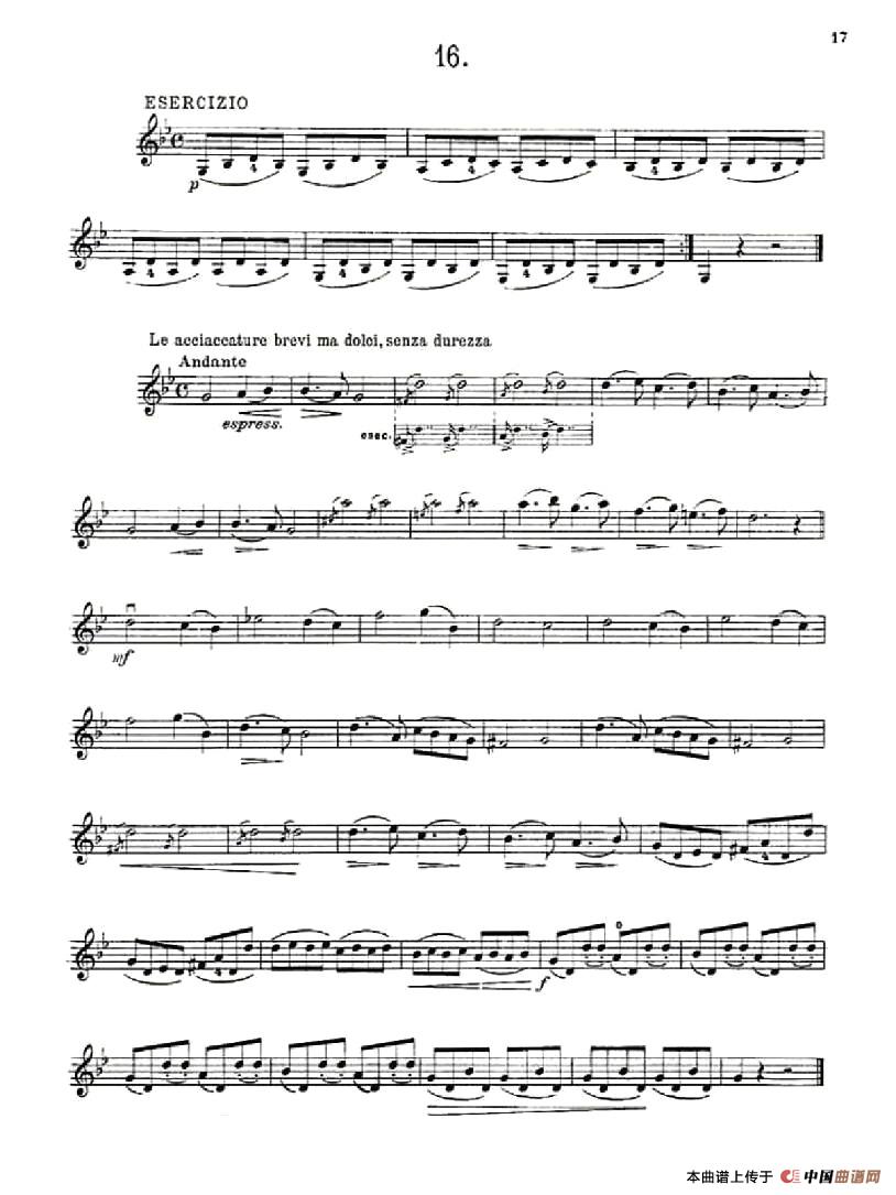 36 Studi Melodici E Facilissimi Op.48之11—20（36首容易旋律 作品.48）(1)_原文件名：62Charles Dancla,  36 Studi Op.84  01-18-017.jpg