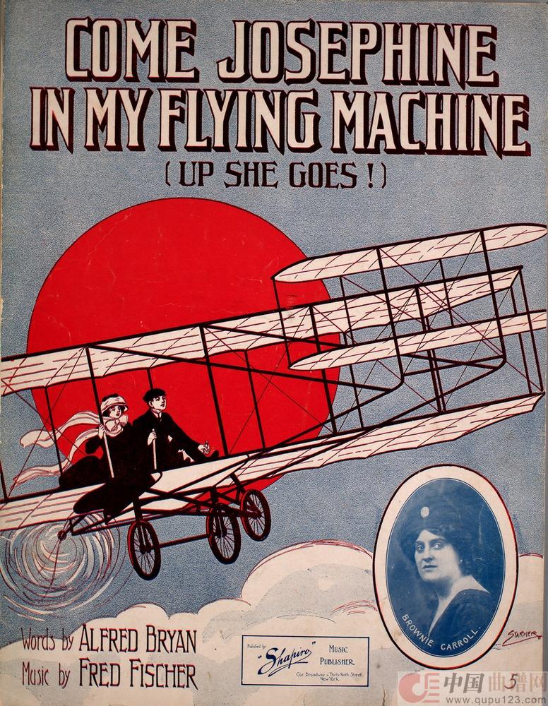【弦乐四重奏】Come Josephine In My Flying Machine(C大调版)(1)_原文件名:ComeJosephineBrownieCarrollCover.jpg
