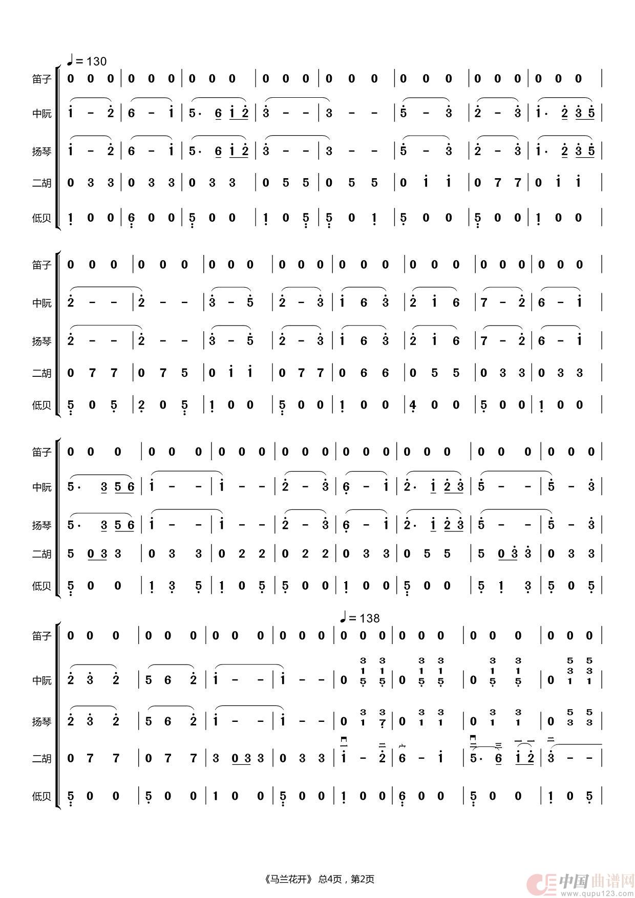 马兰花开(器乐 )(1)_原文件名:马兰花开 新_Page2.jpg