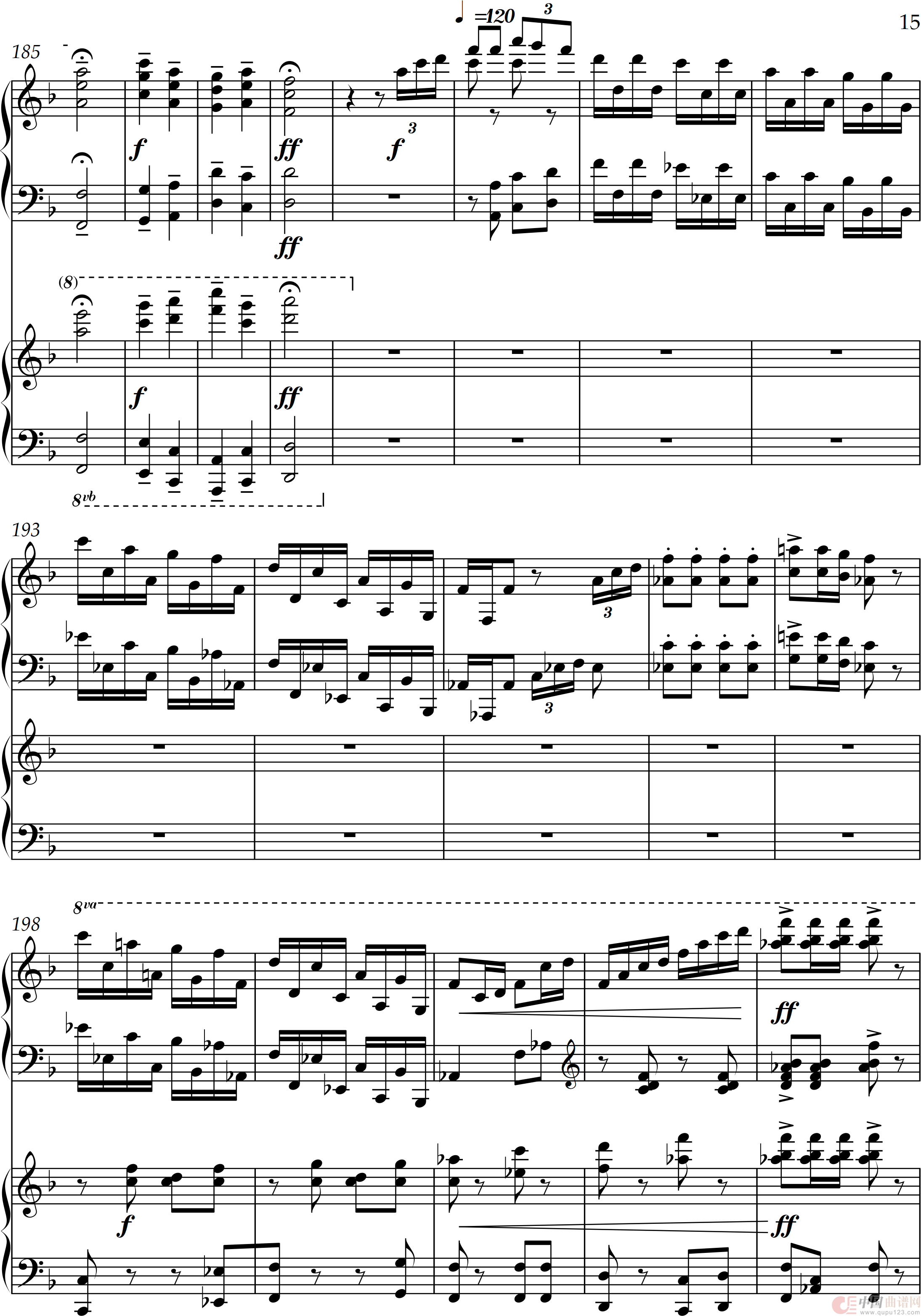 第二双钢琴奏鸣曲“鸿鹄志”( Sonata for tow Pianos No·2 “Lofty ambition”)(1)_原文件名:第一乐章_0015.png