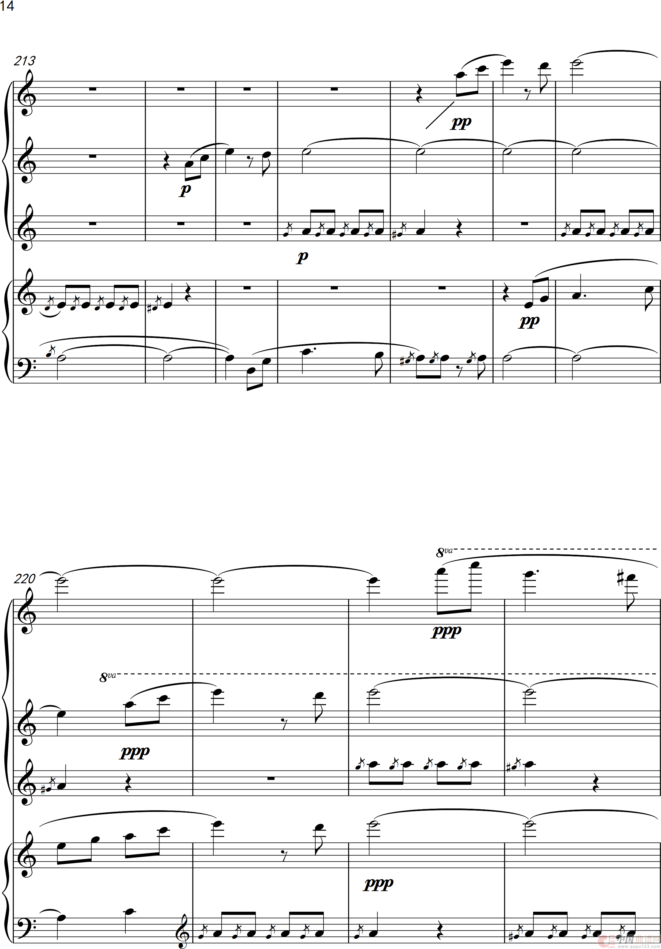 第二双钢琴奏鸣曲“鸿鹄志”( Sonata for tow Pianos No·2 “Lofty ambition”)(1)_原文件名:第二钢琴奏鸣曲第三乐章_0014.png